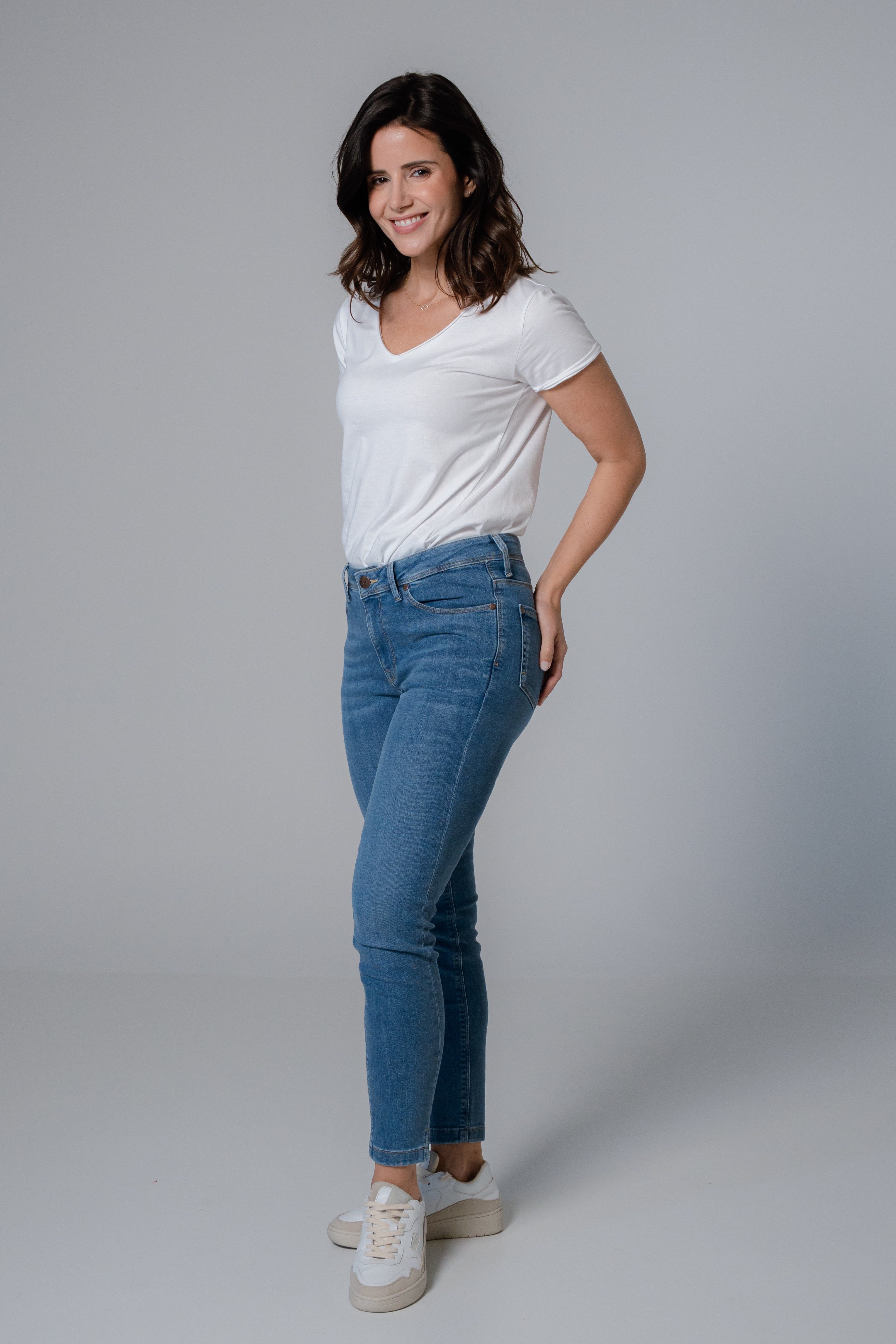 Feuervogl Ankle-Jeans fv-Lot:ta, Skinny, Medium Waist 5-Pocket-Style