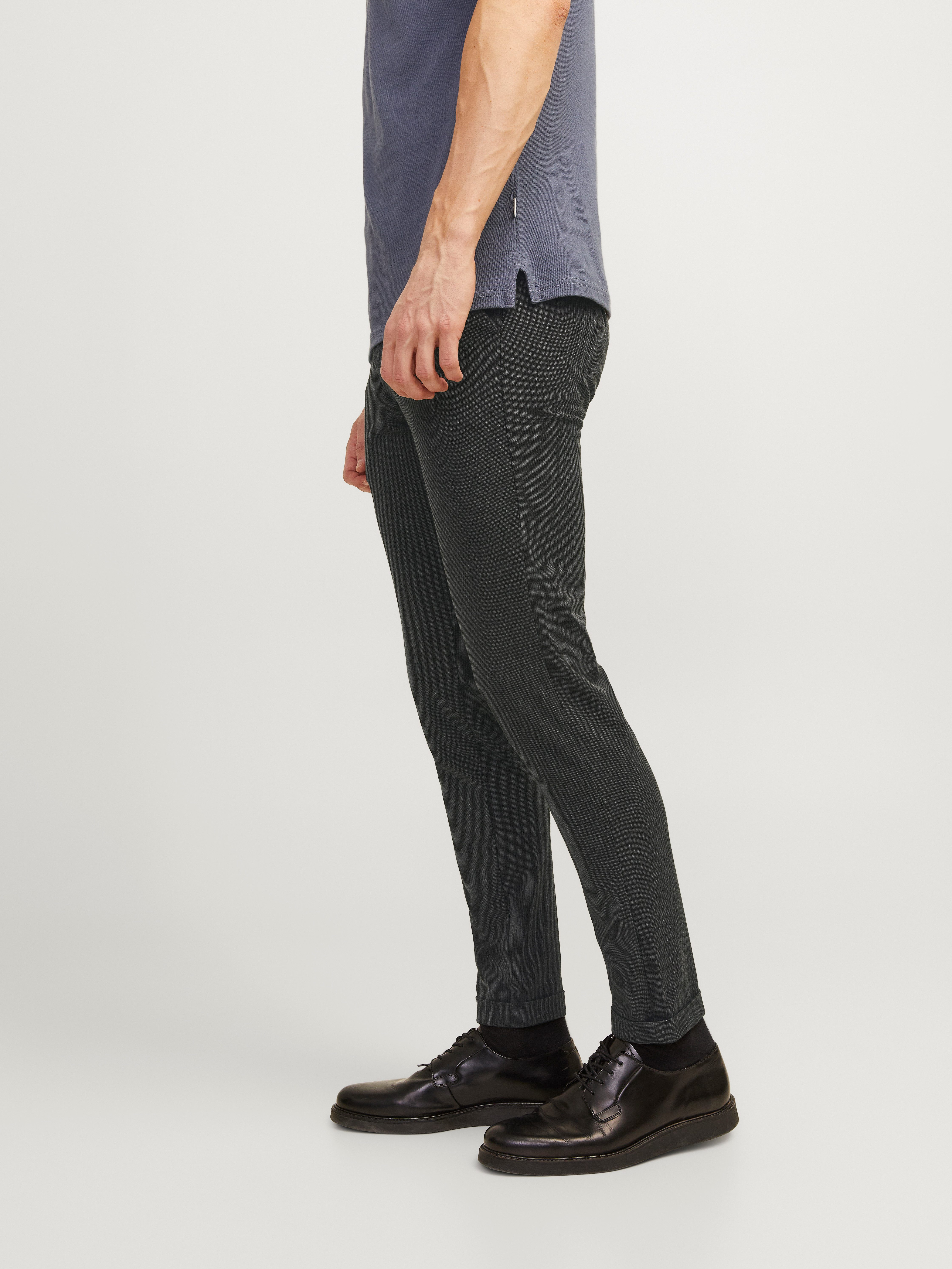 Jack & Jones Chinohose MARCO – Chinohose mit Stretchanteil und Komfort modisch, slim fit, Web