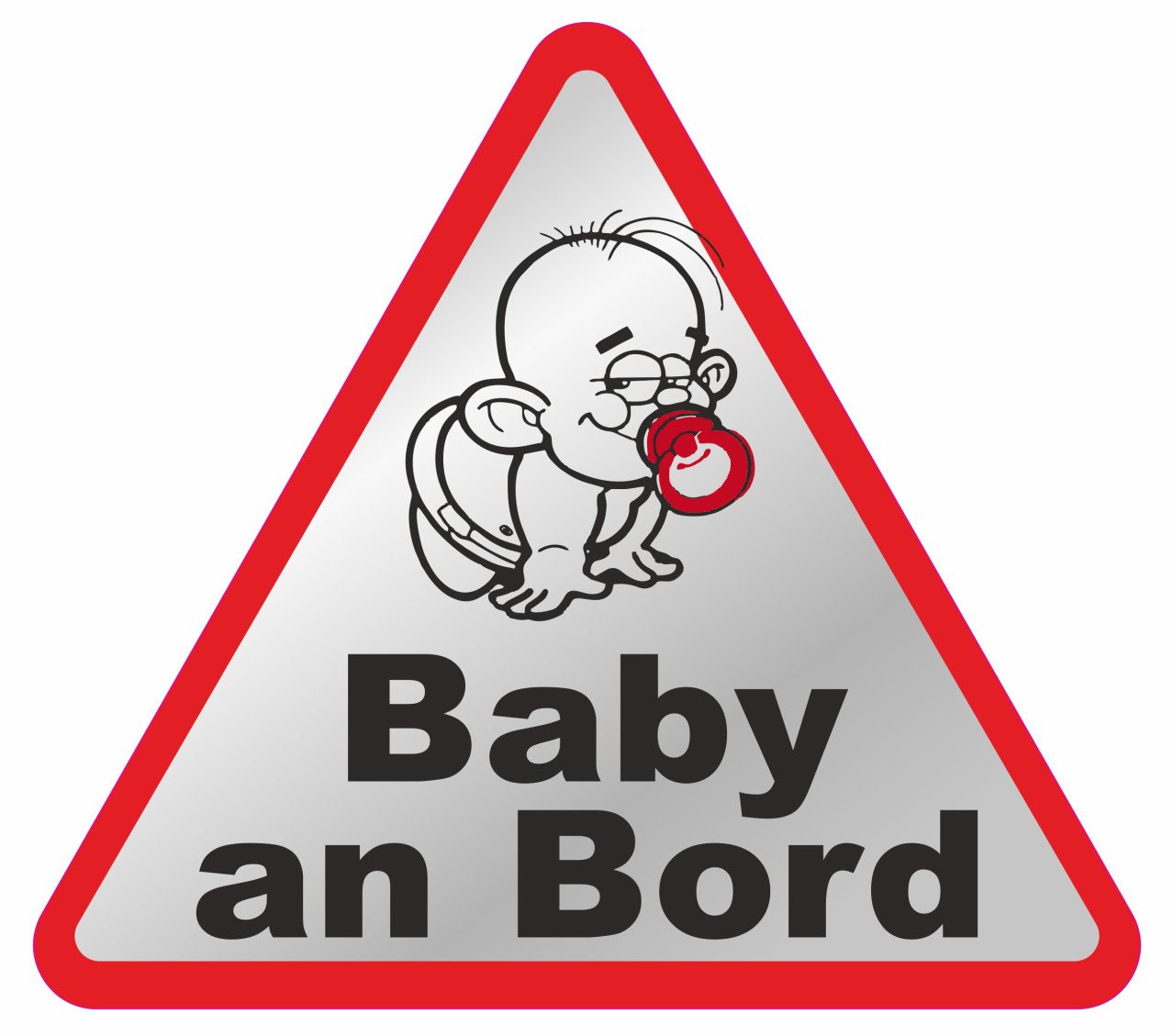 Hermann Schütz Aufkleber Hermann Schütz Aufkleber Baby an Bord