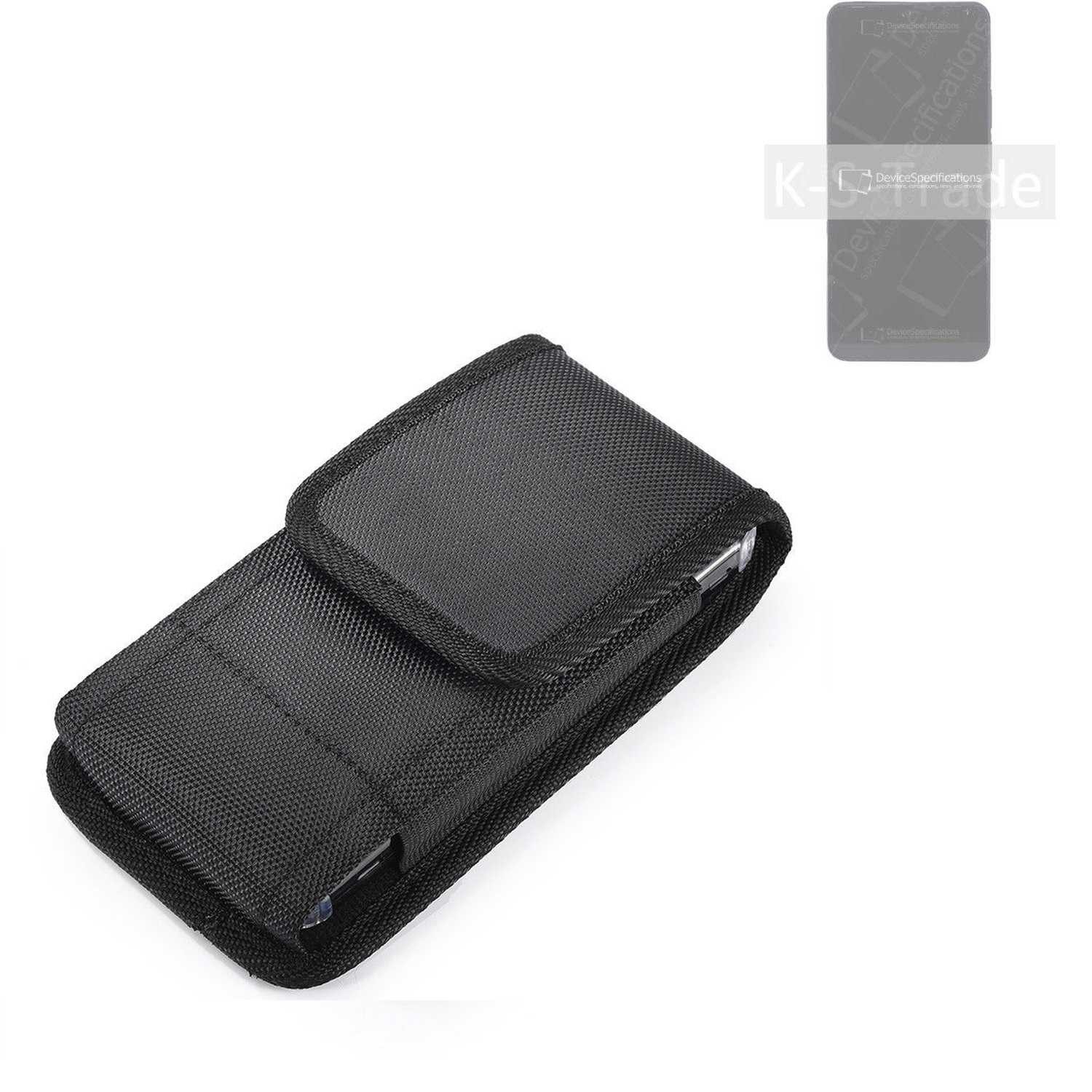 K-S-Trade Kameratasche für Wiko Hi Enjoy 80S 5G, Holster Gürteltasche Holster Gürtel Tasche wasserabweisend Handy