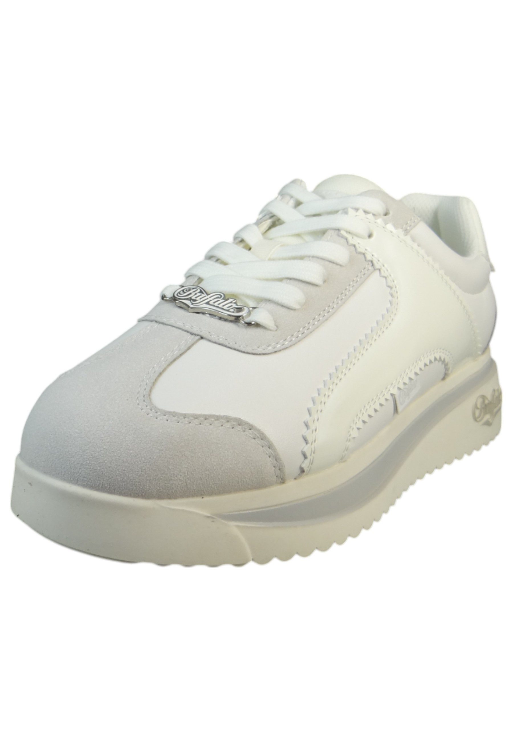 Buffalo 1636450 Malibu Low Top White/Cream Sneaker