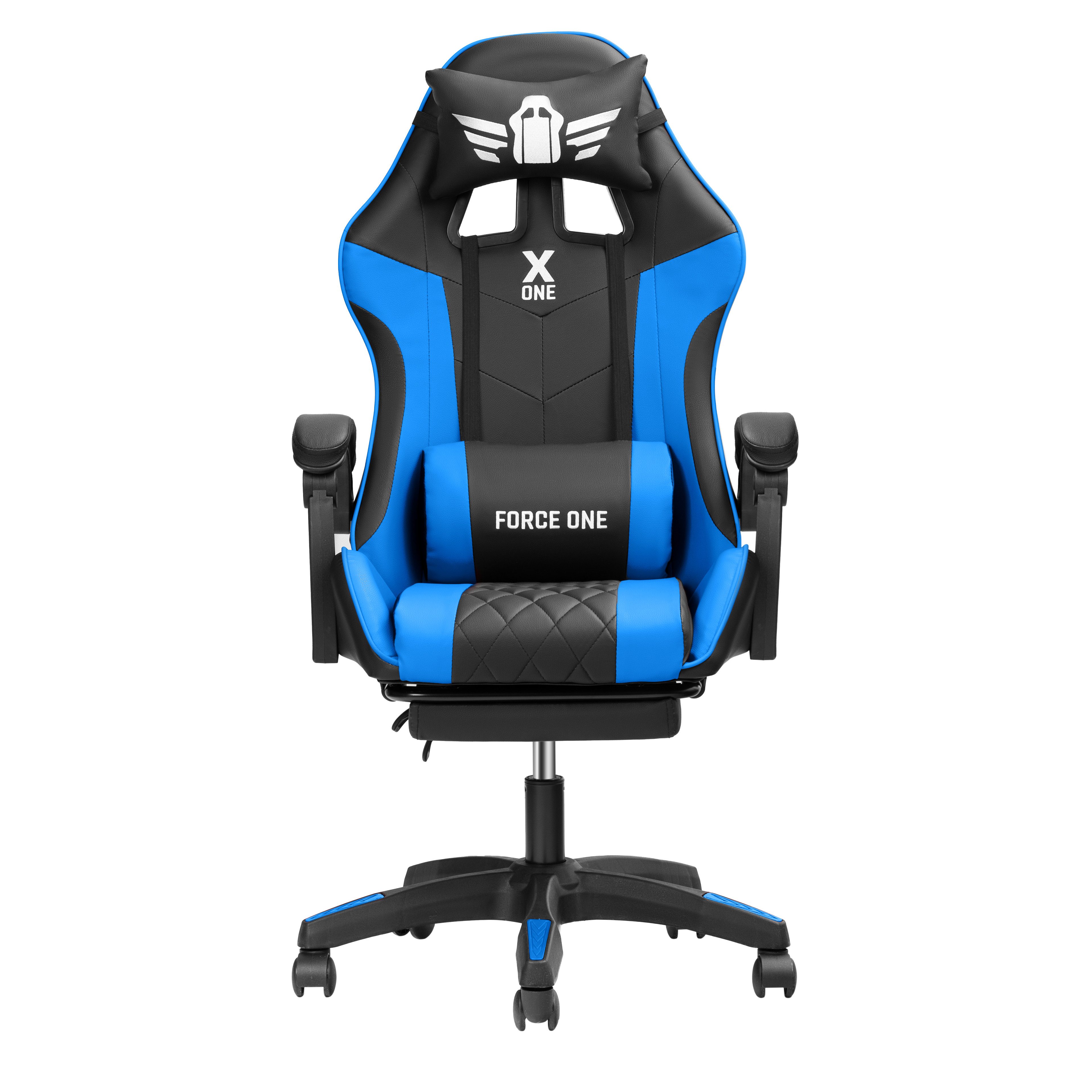 FORCE ONE Gaming-Stuhl X ONE Drehstuhl aus Kunstleder Race Stuhl mit Verste günstig online kaufen