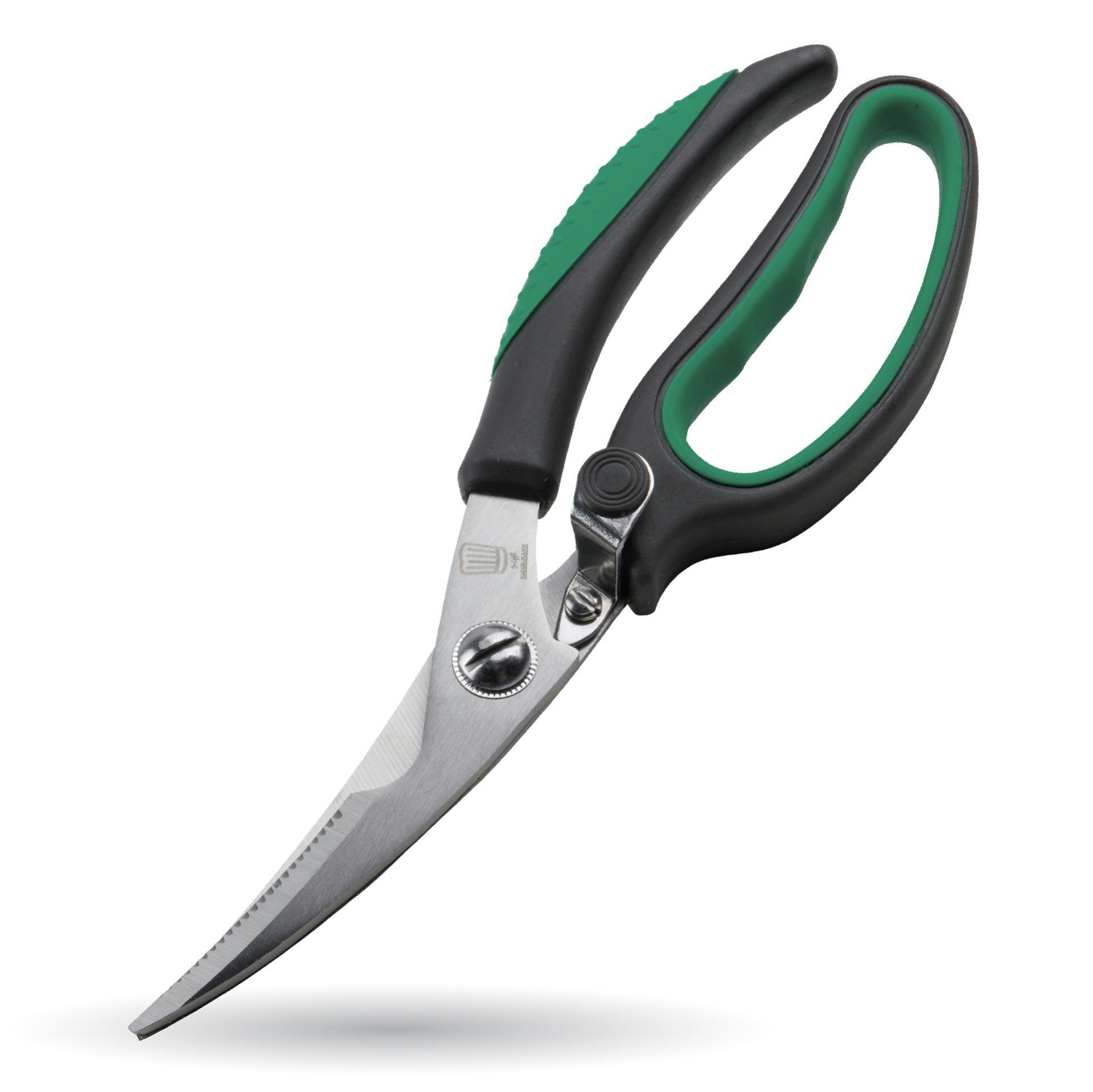 Chefkoch trifft Fackelmann Geflügelschere Geflügelschere aus Edelstahl – 235x75x25mm – Anti-Rutsch Griff