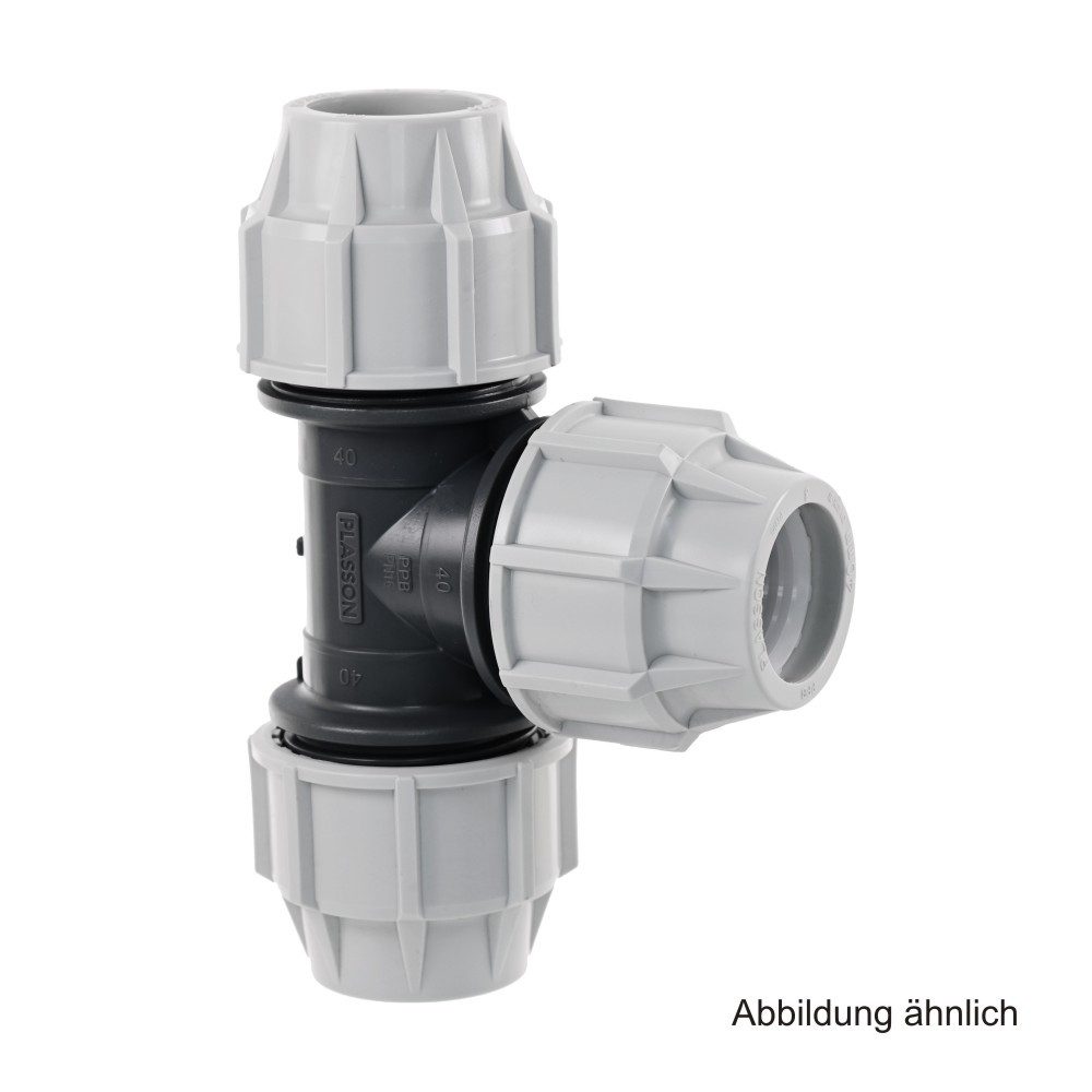Plasson Wasserrohr Plasson Serie 18, T-Stück, 25-25-25 mm