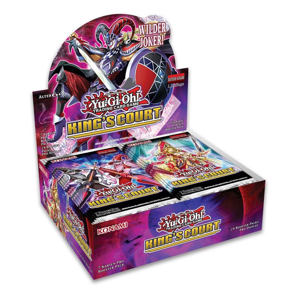 Konami Sammelkarte Yu-Gi-Oh! King's Court Display Deutsche Version