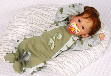 La Bortini Strampler Baby Anzug 2tlg Set Wickelbody Strampler Body 44 50 56 62 68 74 80 aus reiner Baumwolle