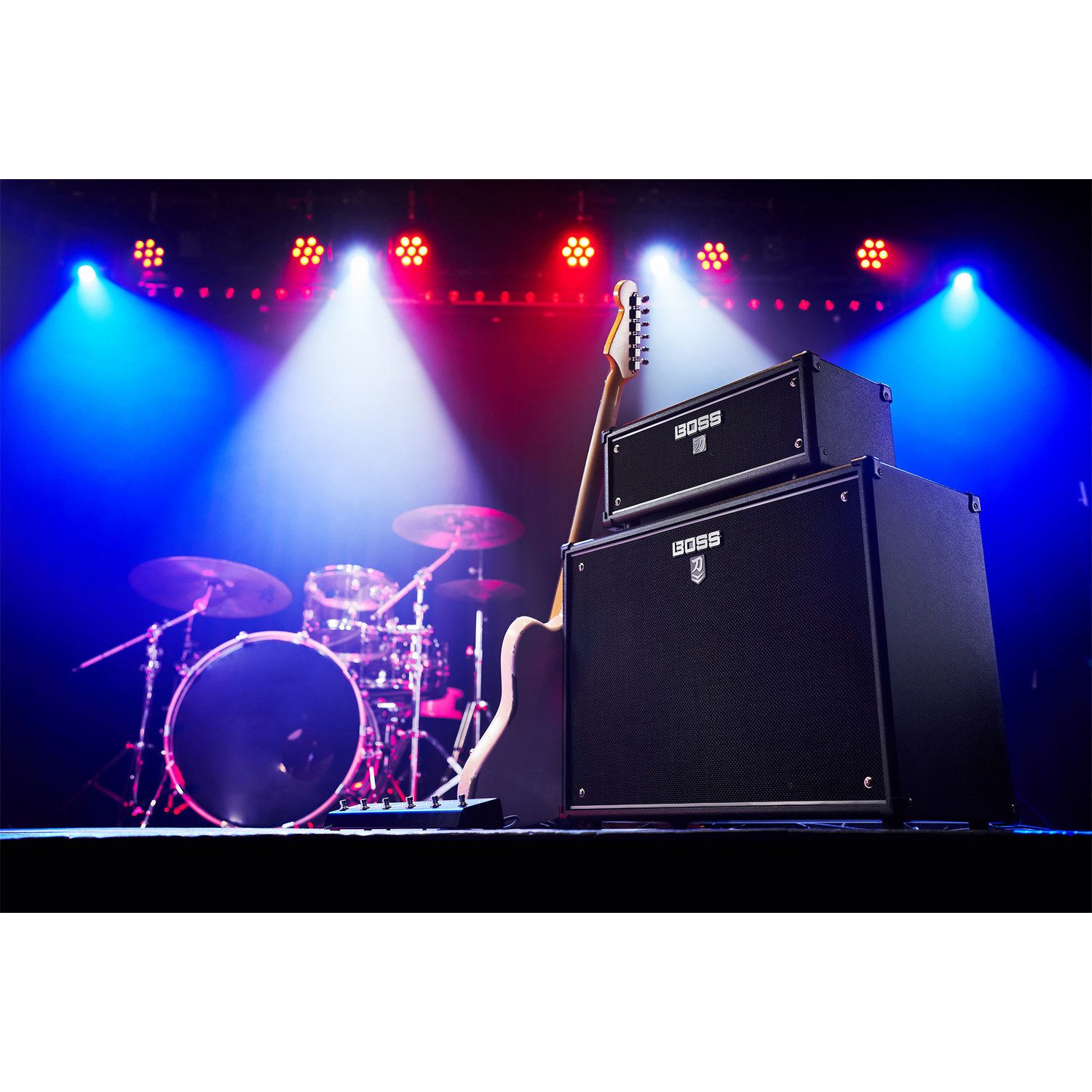 Boss by Roland Boss Gitarren-Verstärker Katana Head Gen 3 Topteil mit Kabel Verstärker (Anzahl Kanäle: 4, 100 W, Vorteils-Set mit Kabel)