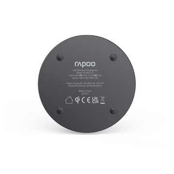 Rapoo XC160 Kabelloses Qi-Ladepad, 15W, grau Wireless Charger
