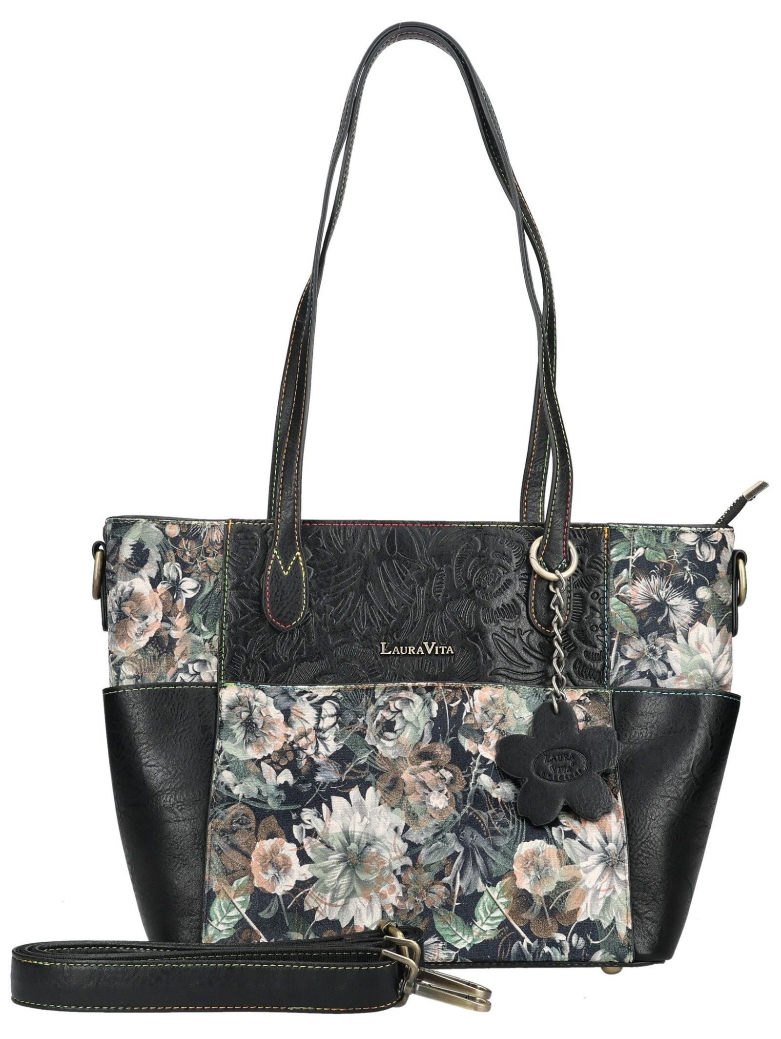 LAURA VITA Henkeltasche LAURA VITA Taschen Lederimitat/Textil