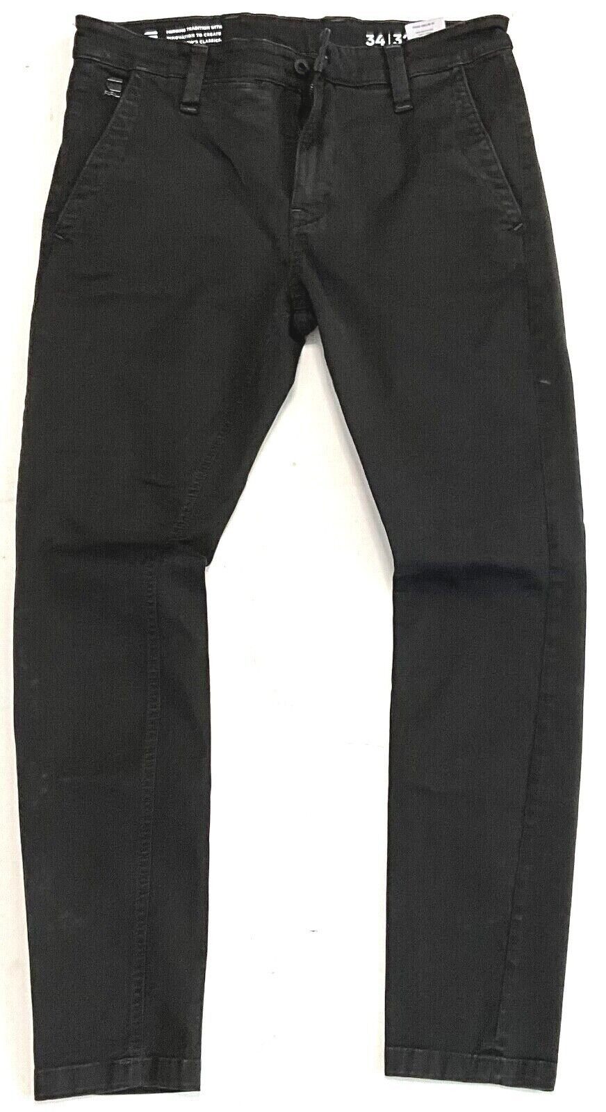 G-STAR Chinohose G-Star Herren Брюки, G-Star Raw Skinny Chino Herren, Schwarz Skinny