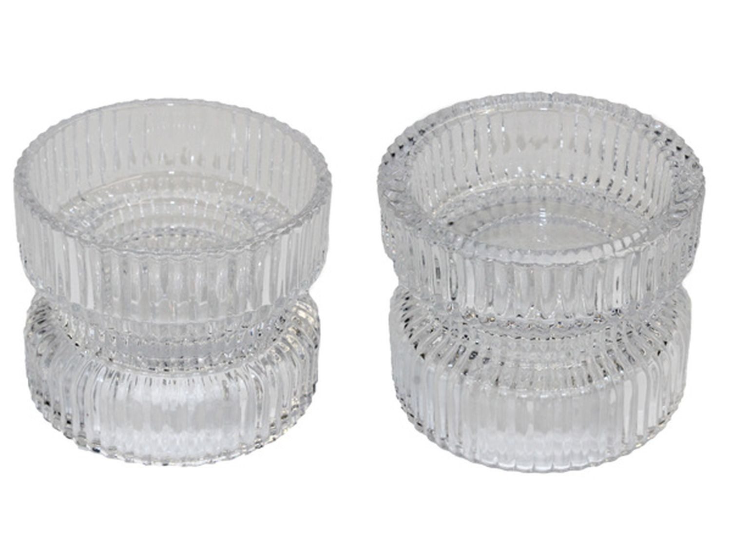 INNA-Glas Kerzenhalter Kerzenglas ARTORIUS, wendbar für Max