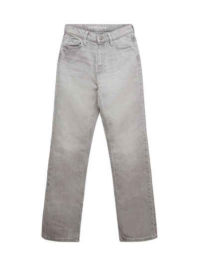 Esprit High-waist-Jeans Gerade geschnittene Jeans in Retro-Optik