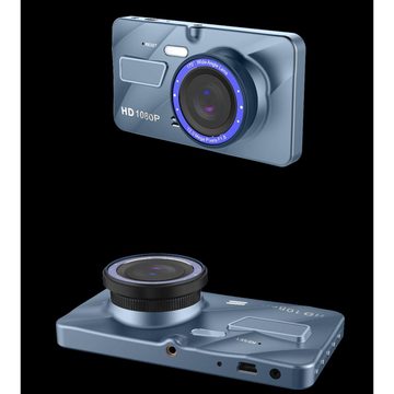 GelldG »Dashcam Auto Vorne und Hinten Autokamera, 3,8 Zoll HD 1080P« Dashcam
