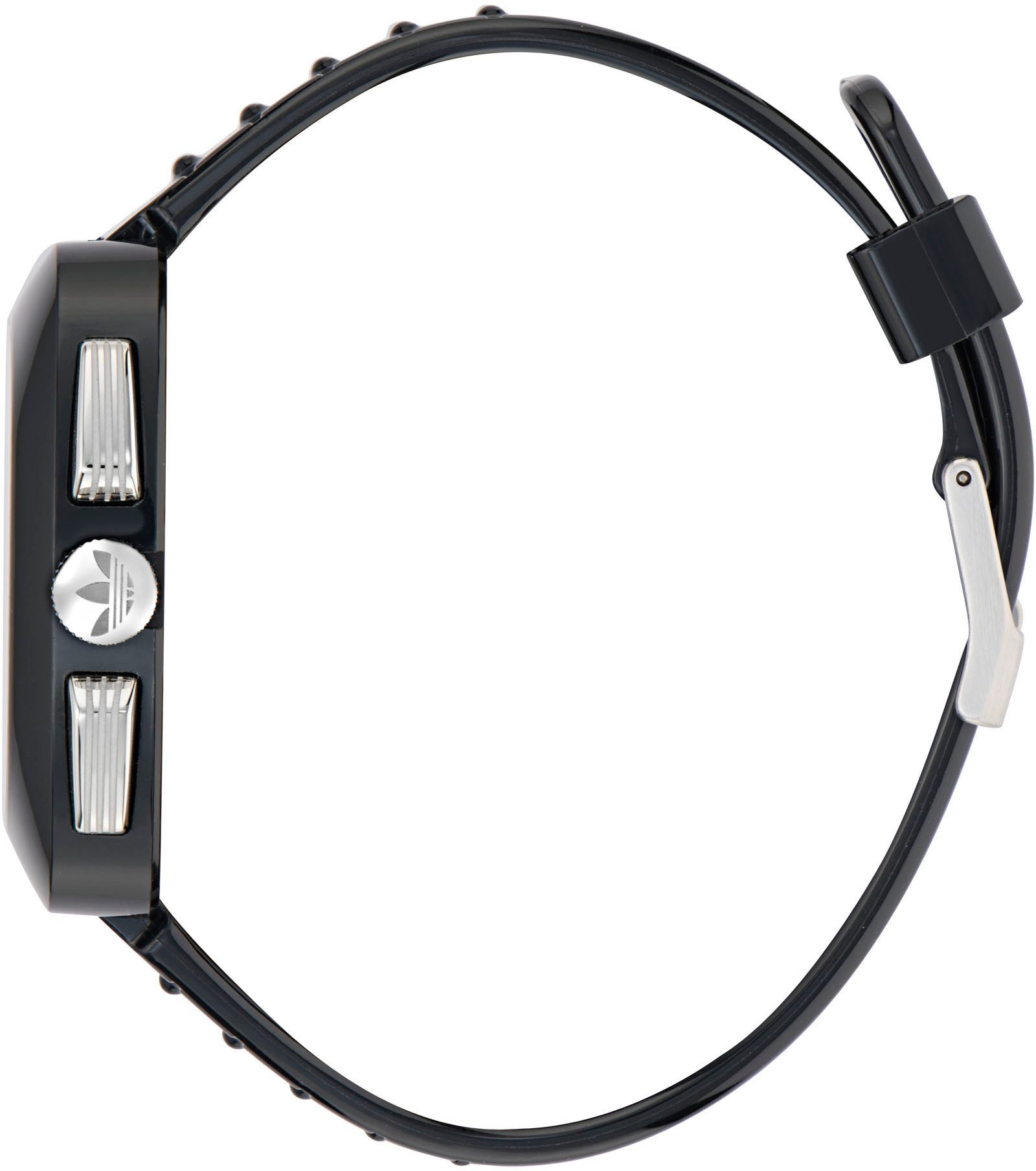 adidas Originals Chronograph RETRO WAVE TWO CHRONO AOSY245332I, Quarzuhr, Armbanduhr, Herrenuhr, Damenuhr, unisex, Kunststoffarmband