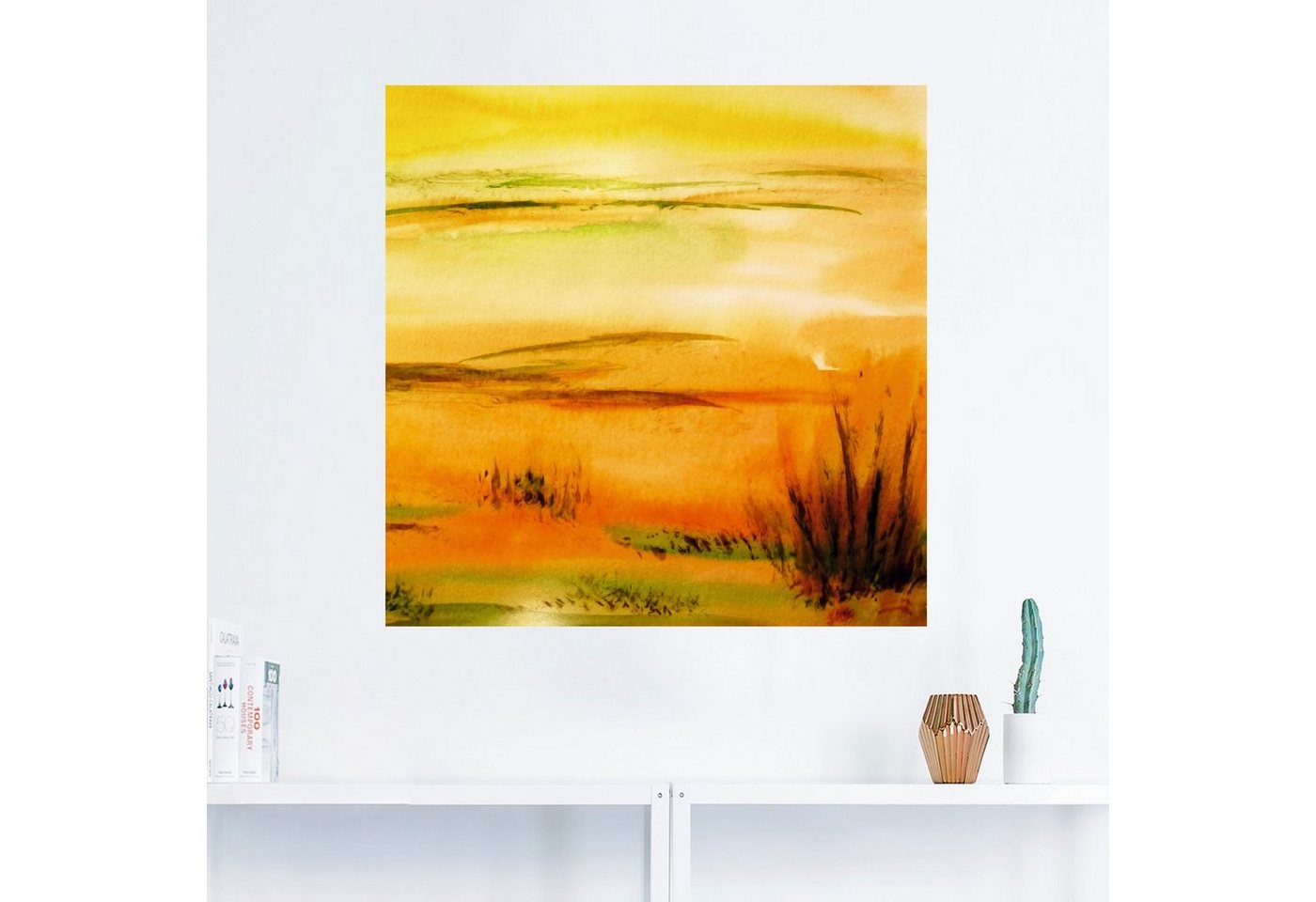 Artland Wandbild »Heißer Sand«, Wüste (1 Stück), in vielen Größen & Produktarten -Leinwandbild, Poster, Wandaufkleber / Wandtattoo auch für Badezimmer geeignet-kaufen