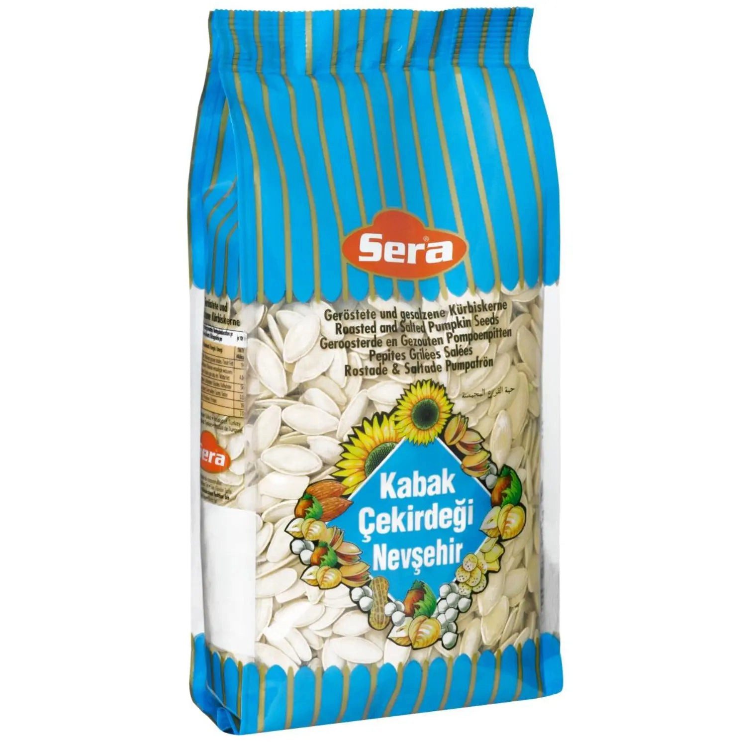 SERA FOOD Kerne Sera Kerne & Saaten, 1 x 600,00 g, Geröstet & Gesalzen