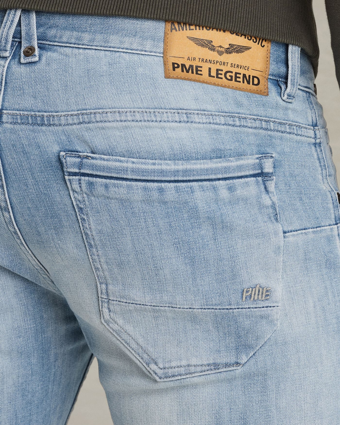 PME LEGEND Gerade Jeans NIGHTFLIGHT - Jeans Indigo Denim - Regular Fit Herren Hose