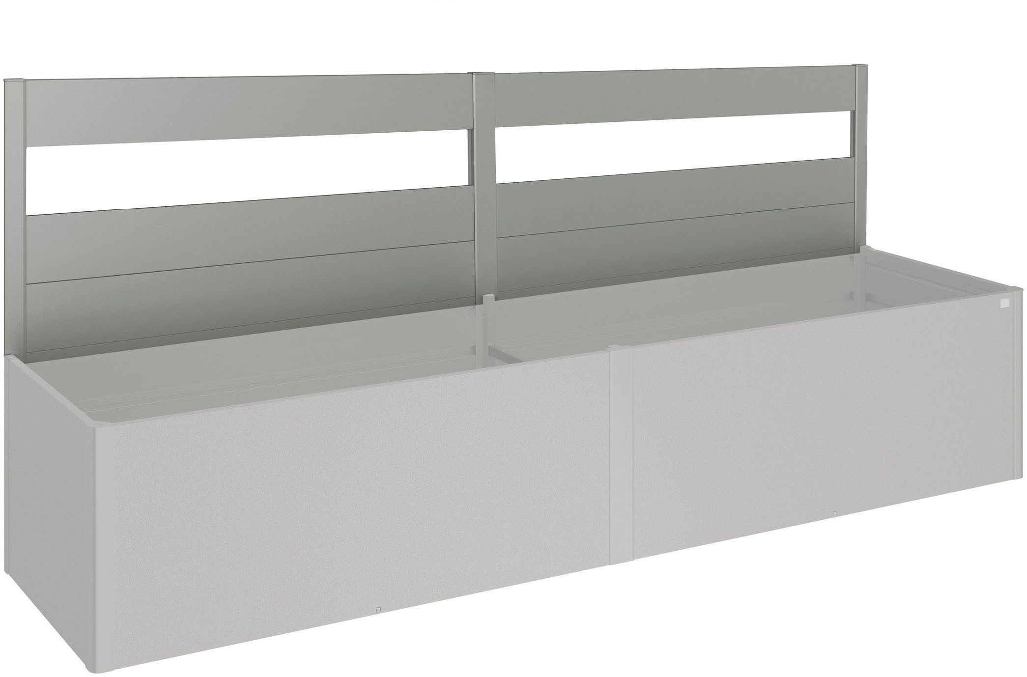 Biohort Sichtschutzelement mit Acrylglas für Hochbeet 4x1, aus Stahl