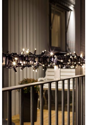 KONSTSMIDE LED-Lichterkette Weihnachtsdeko aussen...