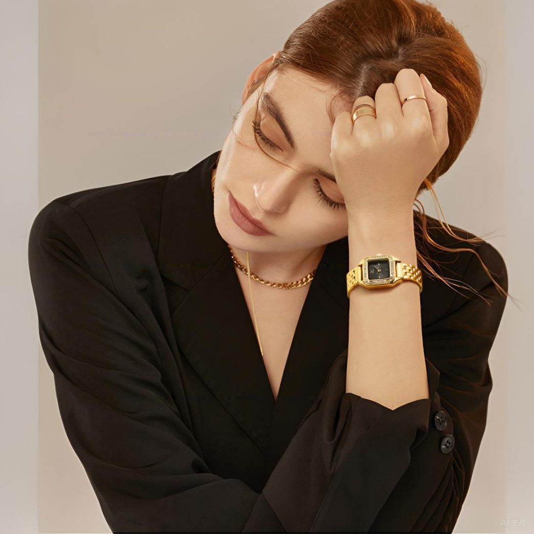 ibettertec Quarzuhr Quarzuhr, Armbanduhr Damenuhr, (Multifunktionsuhr Armbanduhr, Edelstahl Armbanduhr, Edelstahl Armbanduhr, Damen Uhr)