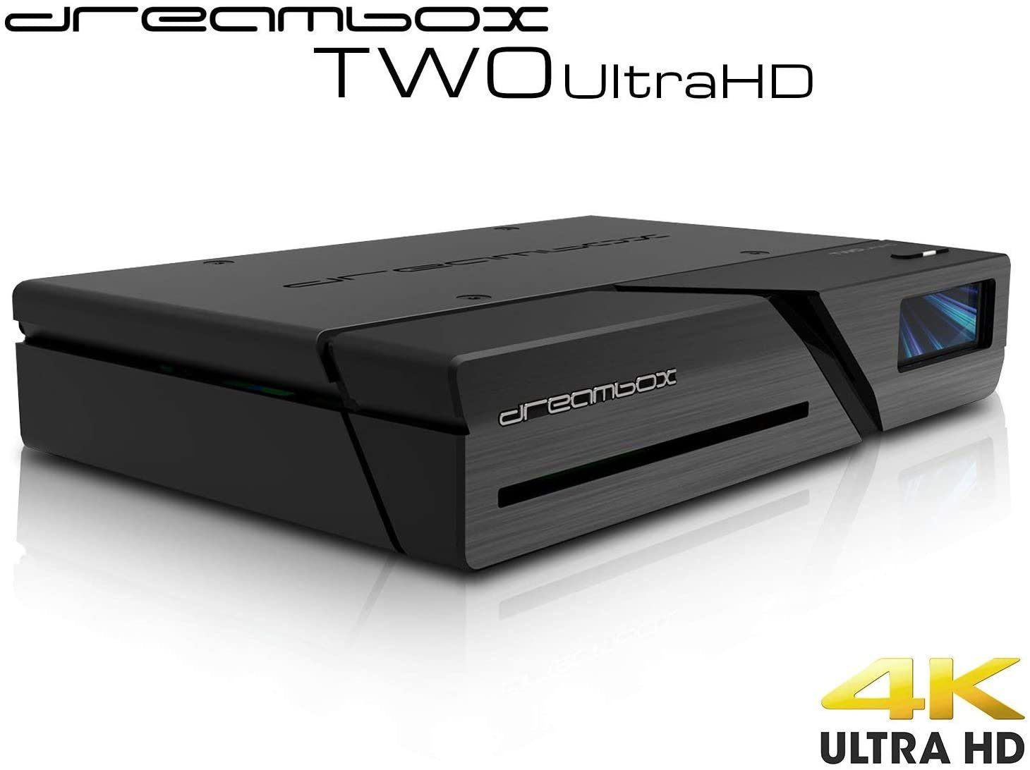 MIS 2160p 4K Two Dual Ultra Dreambox Satellitenreceiver BT Tuner 2X E2 Linux HD Dreambox DVB-S2X