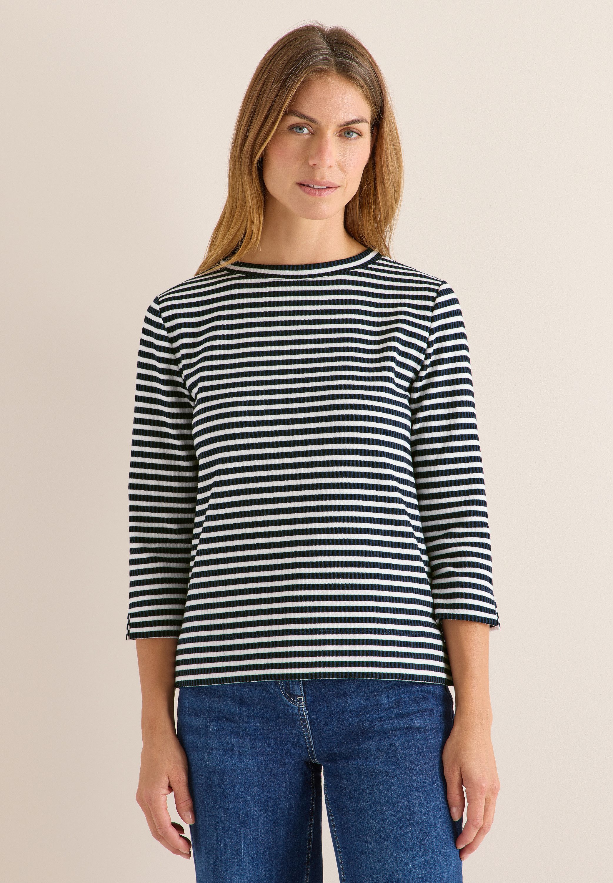 CECIL 3/4-Arm-Shirt mit 3/4 Ärmeln günstig online kaufen