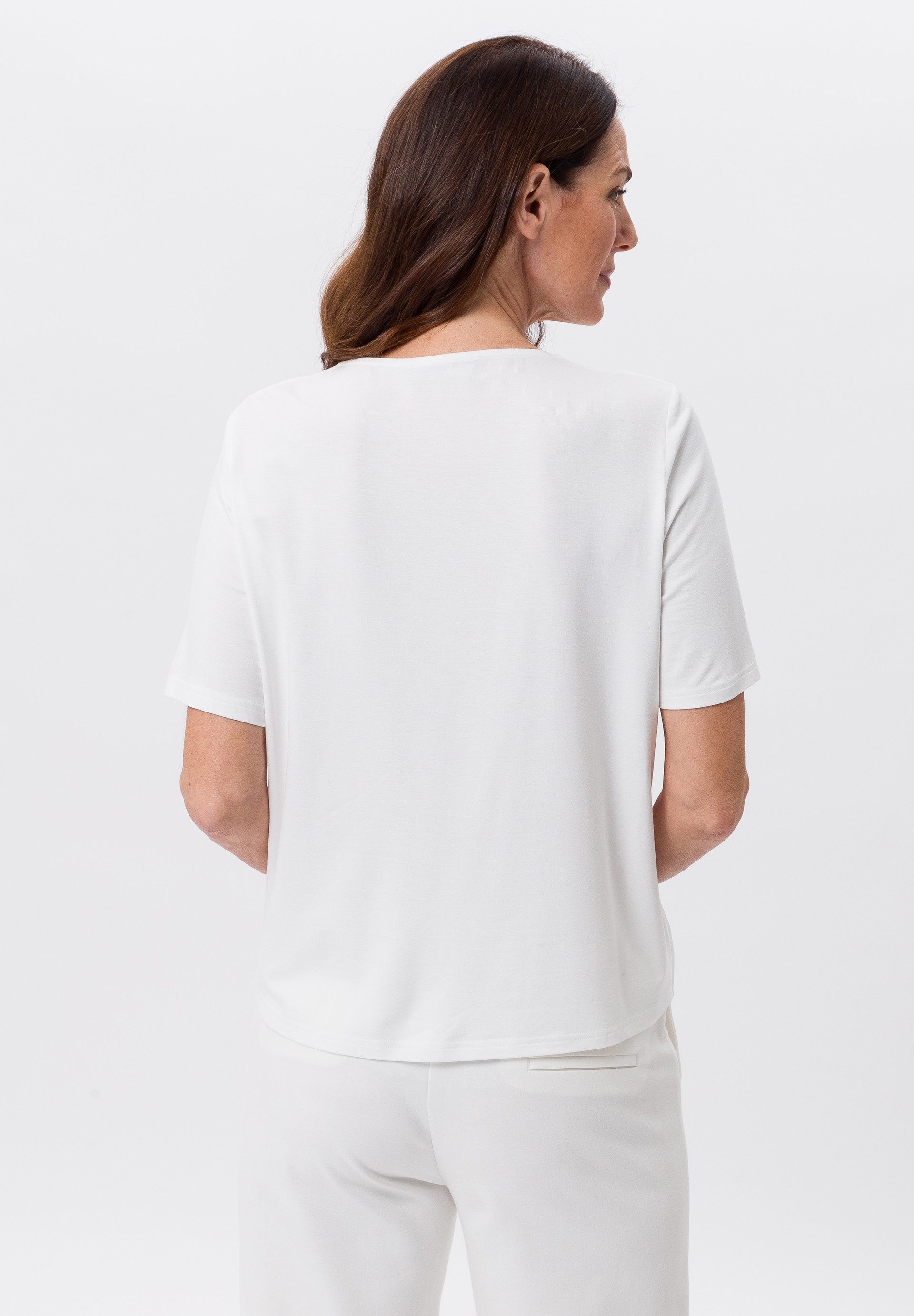 FRANK WALDER Blusenshirt mit dekorativer Mittelnaht
