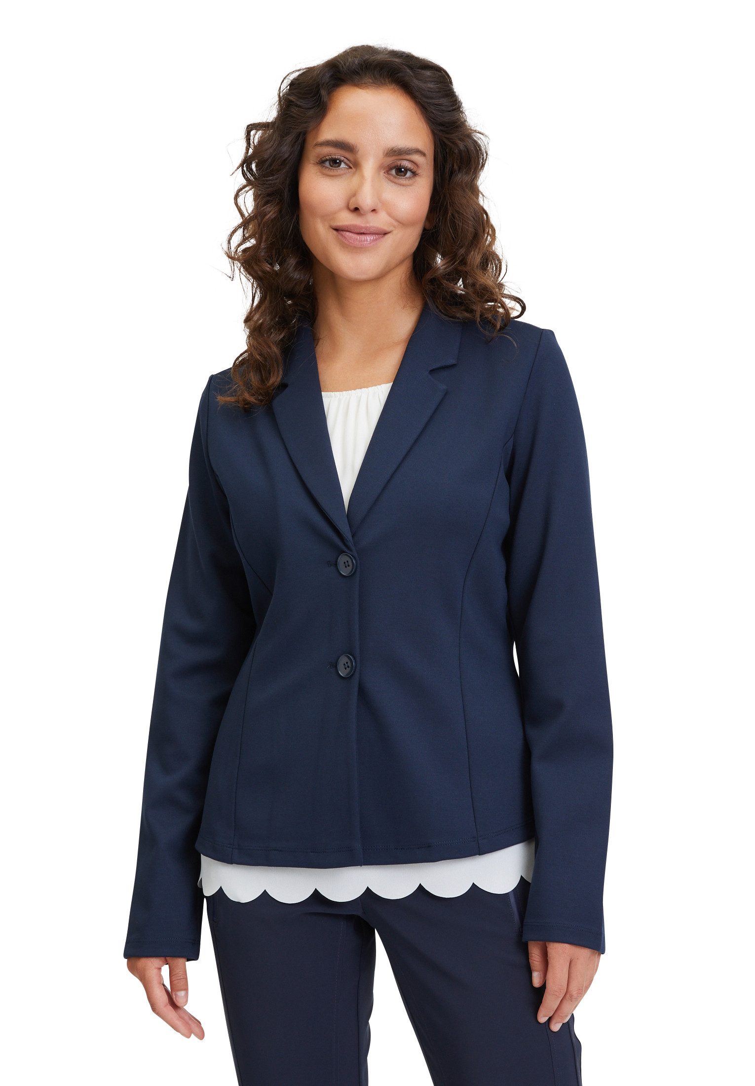 Jackenblazer Betty Barclay Jerseyjacke mit Knöpfen