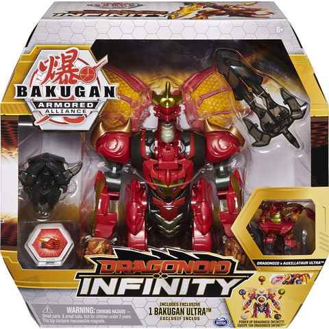 Spin Master Sammelfigur Bakugan 6058342 Armored Alliance Dragonoid Infinity, überdimensionale Sammelfigur