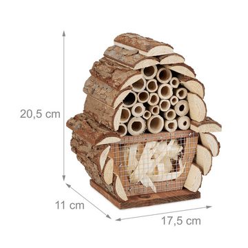 relaxdays Insektenhotel Insektenhotel Bienen