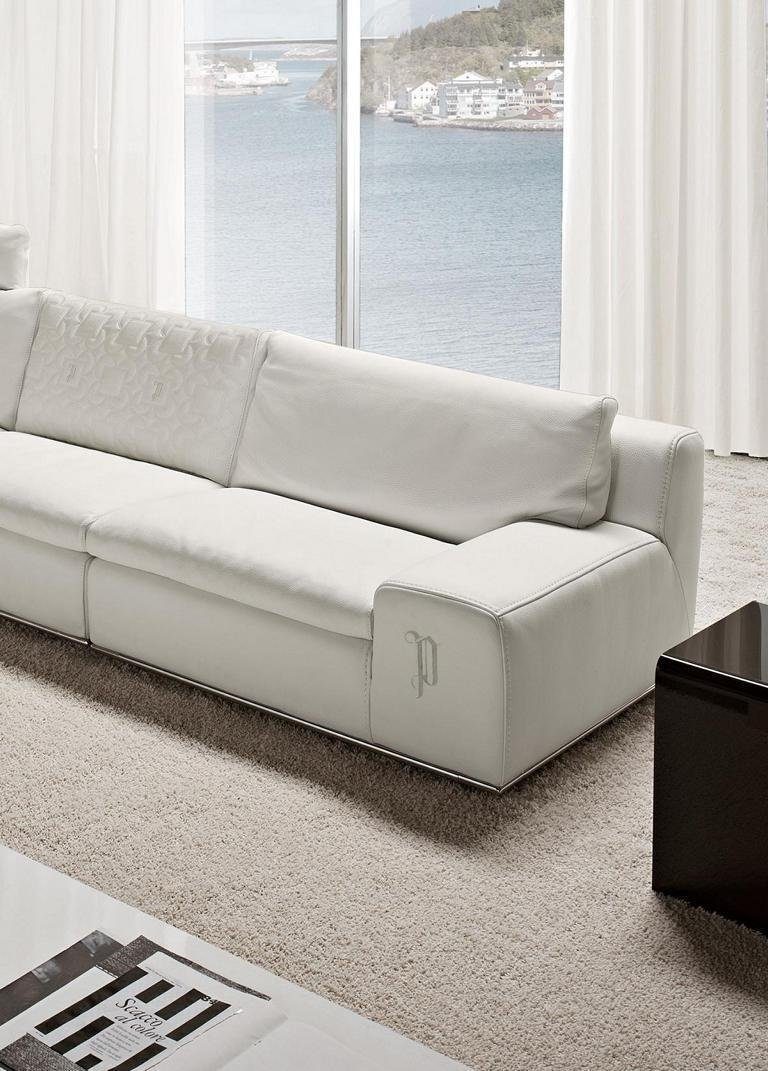 JVmoebel Sofa Sofa 4 Sitzer Big xxl Couch Sofas Couchen Wohnzimmer Design Viersitzer Weiß