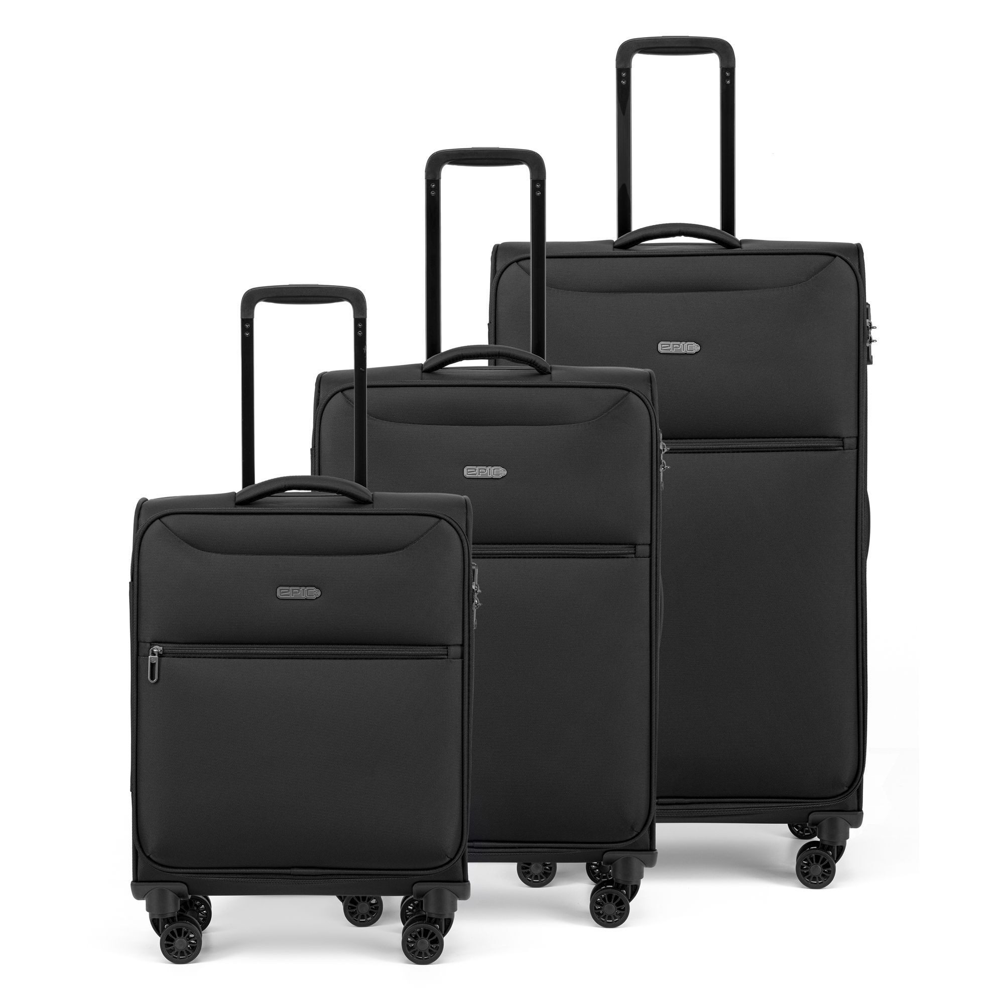 EPIC Trolleyset Jupiter 4X, 4 Rollen, (3-teilig, 3 tlg), Polyester