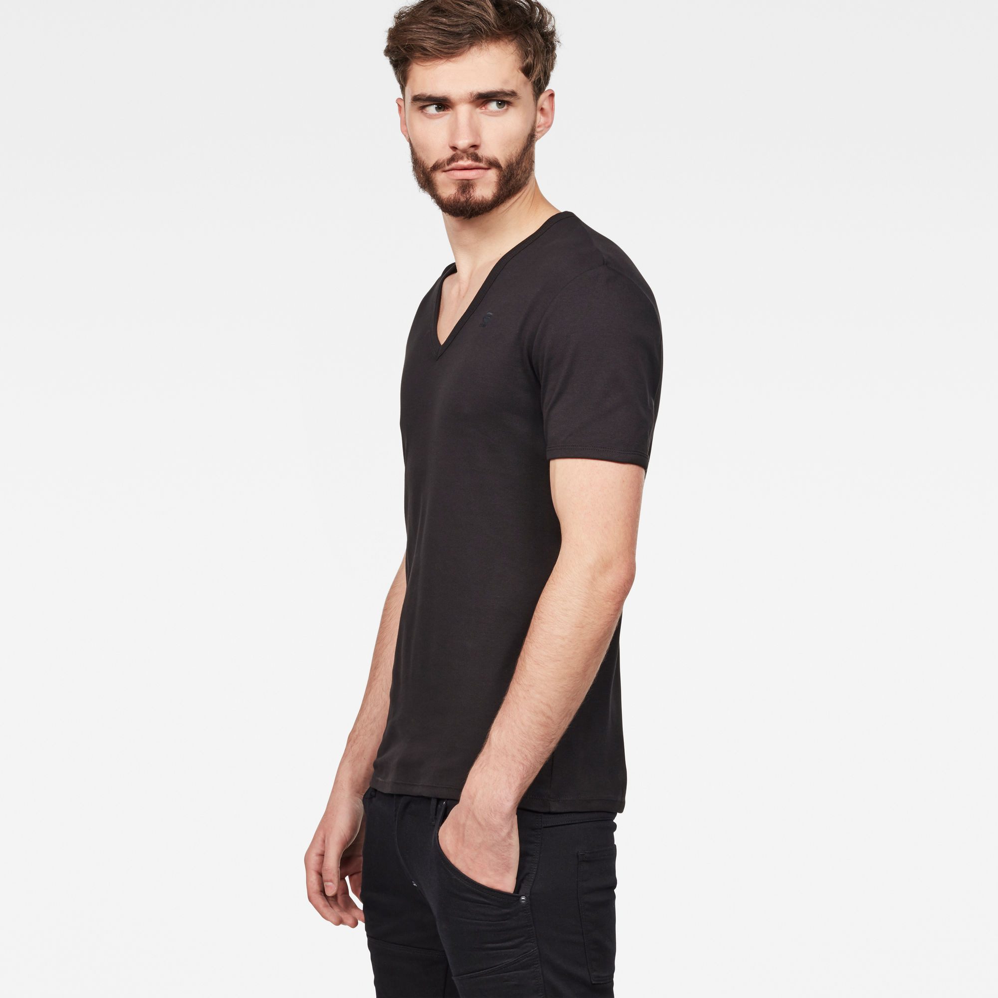 G-STAR T-Shirt Base V 2-Pack (Packung, 2-tlg) im 2er-Pack