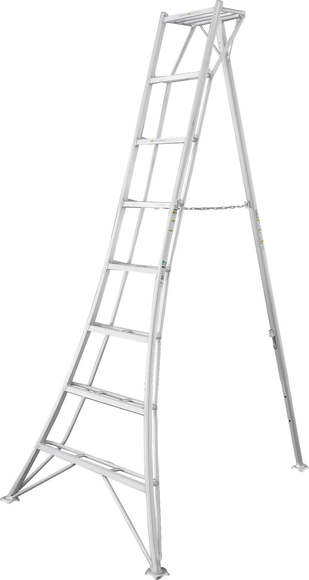 Niwaki Vielzweckleiter, Gartenleiter, gleicht Unebenheiten im Gelände aus