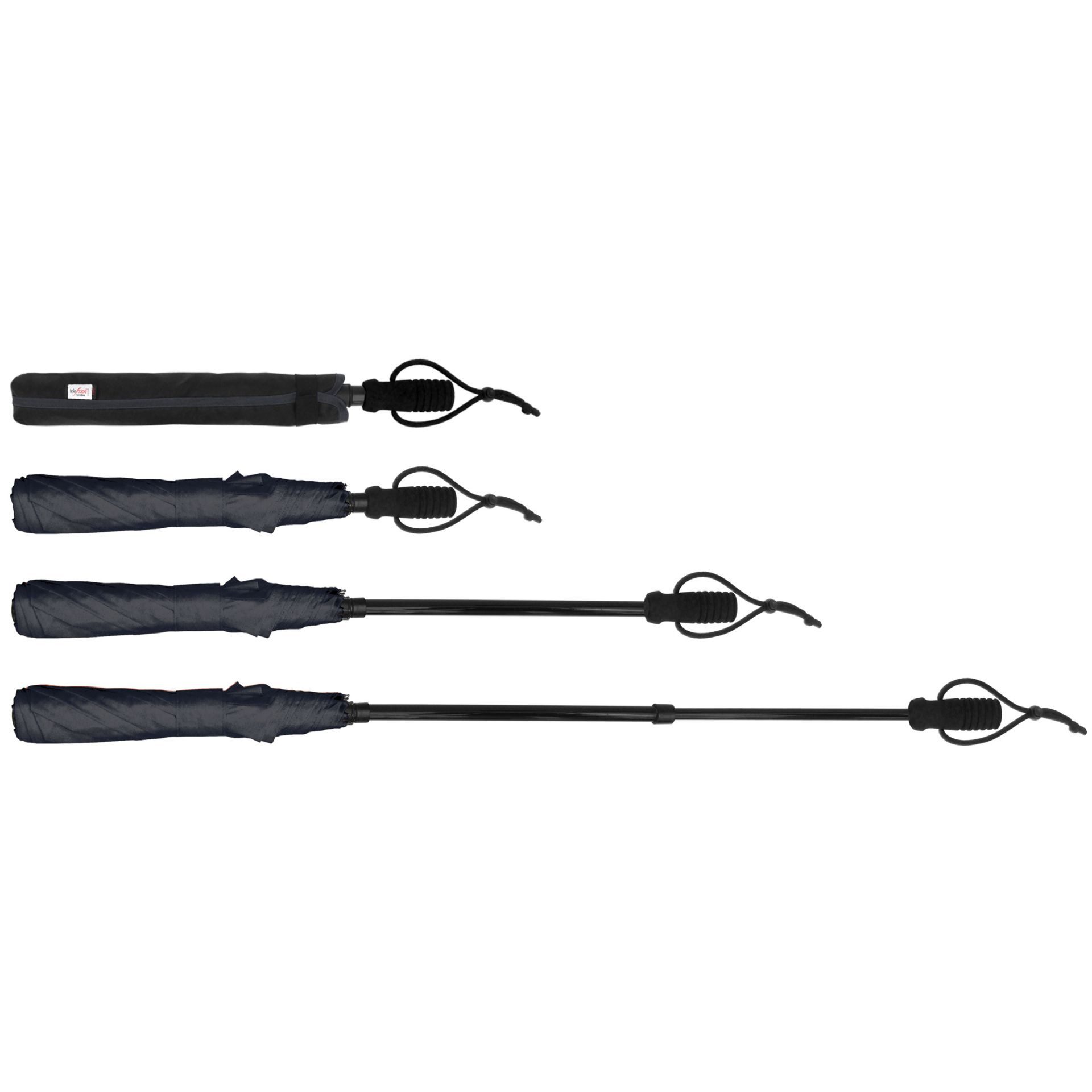 EuroSCHIRM® Trekkingschirm Euroschirm Trekking-Regenschirm telescope handsfree