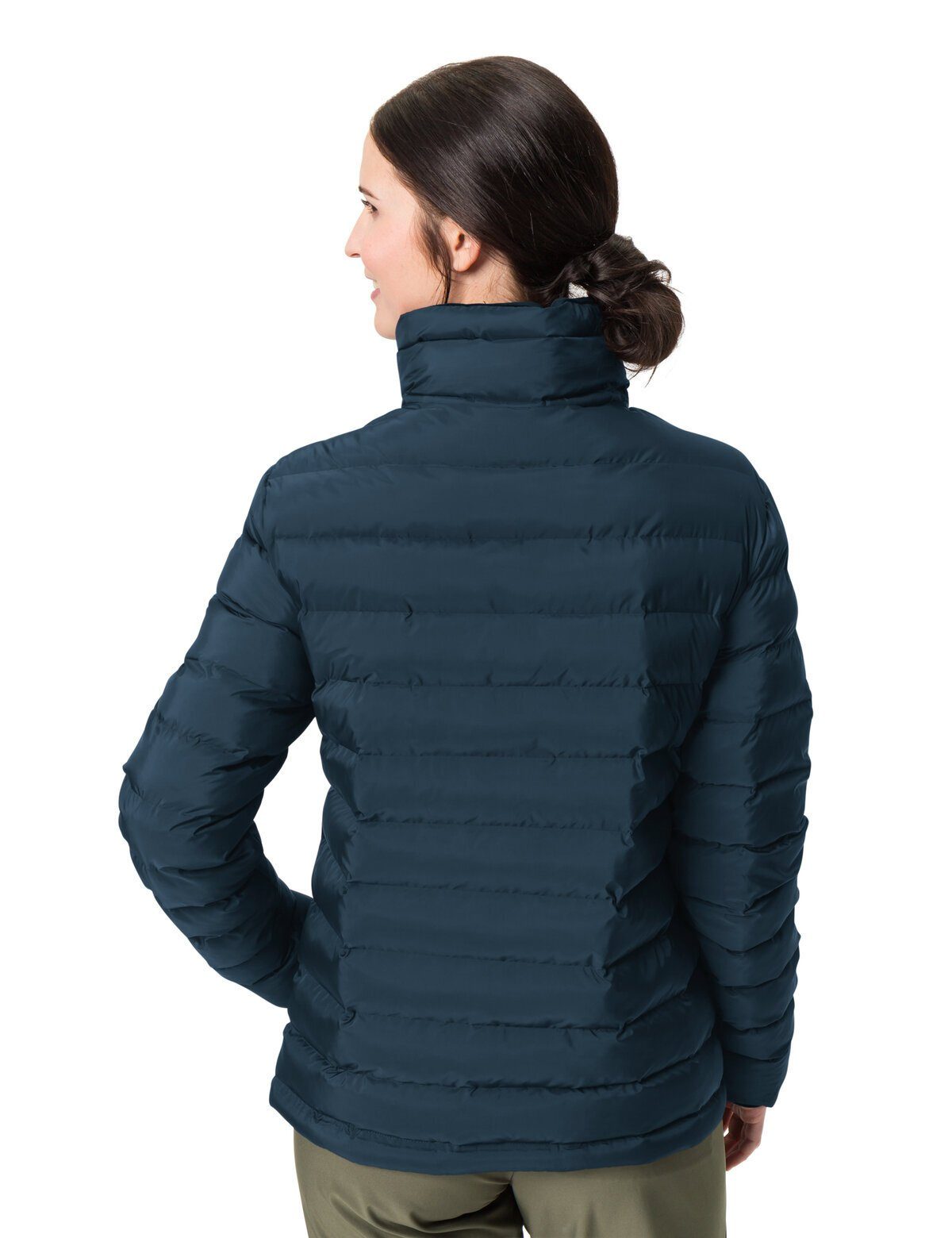 VAUDE Outdoorjacke Klimaneutral kompensiert (1-St) dark sea Mineo Padded Women's Jacket