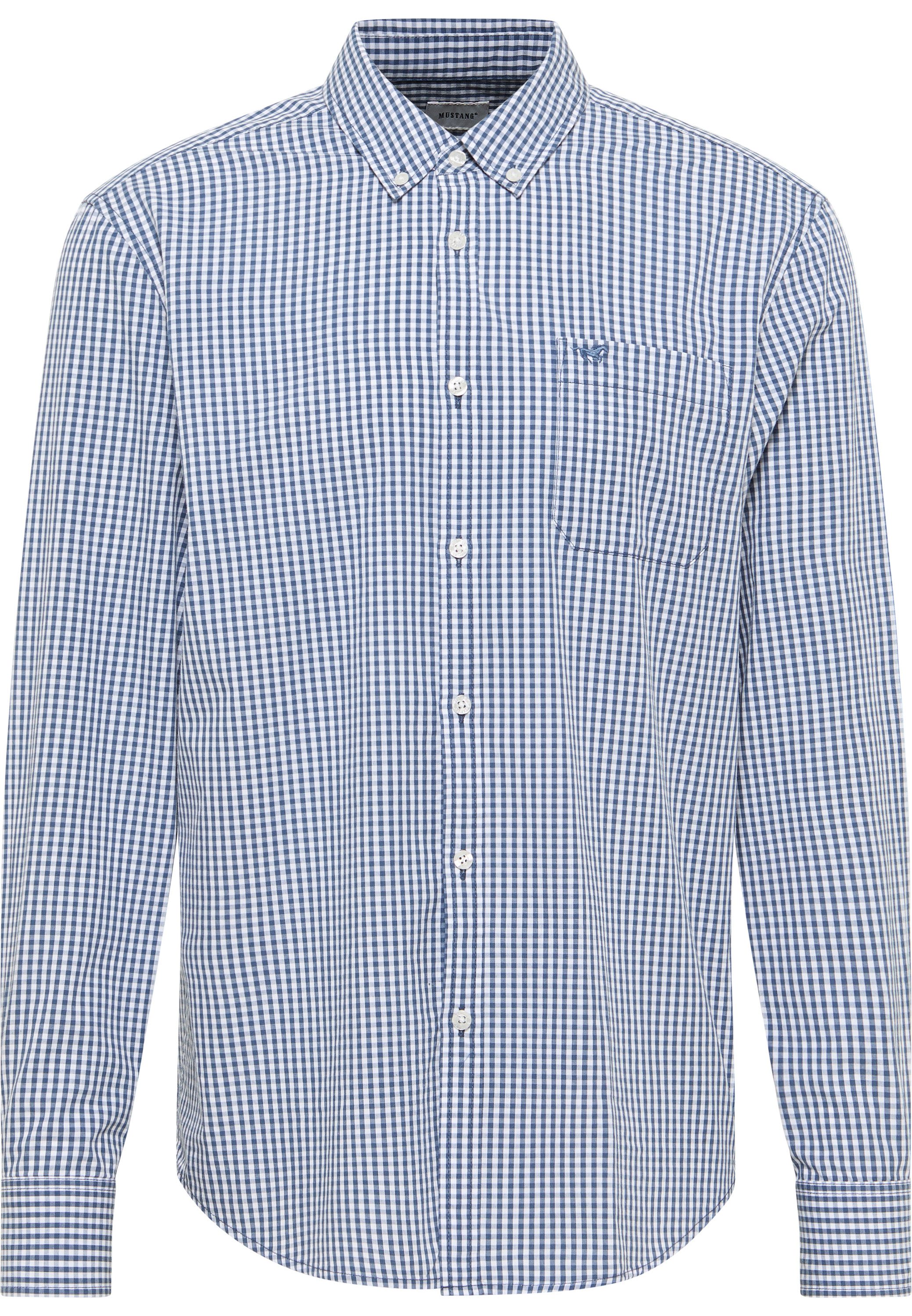MUSTANG Langarmhemd Herren Style Chester günstig online kaufen