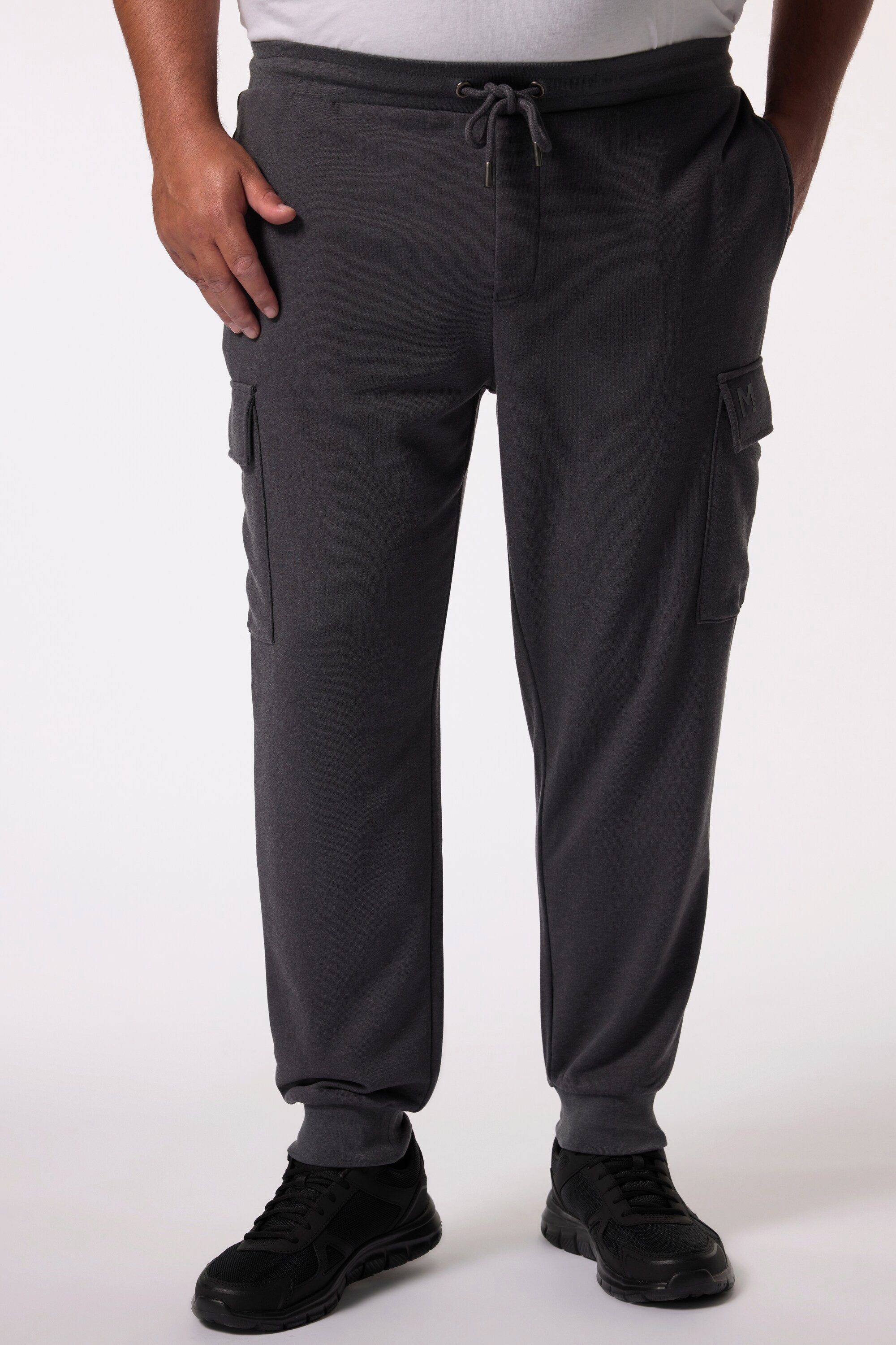Men Plus Cargohose Men+ Cargo-Jogginghose Elastikbund günstig online kaufen