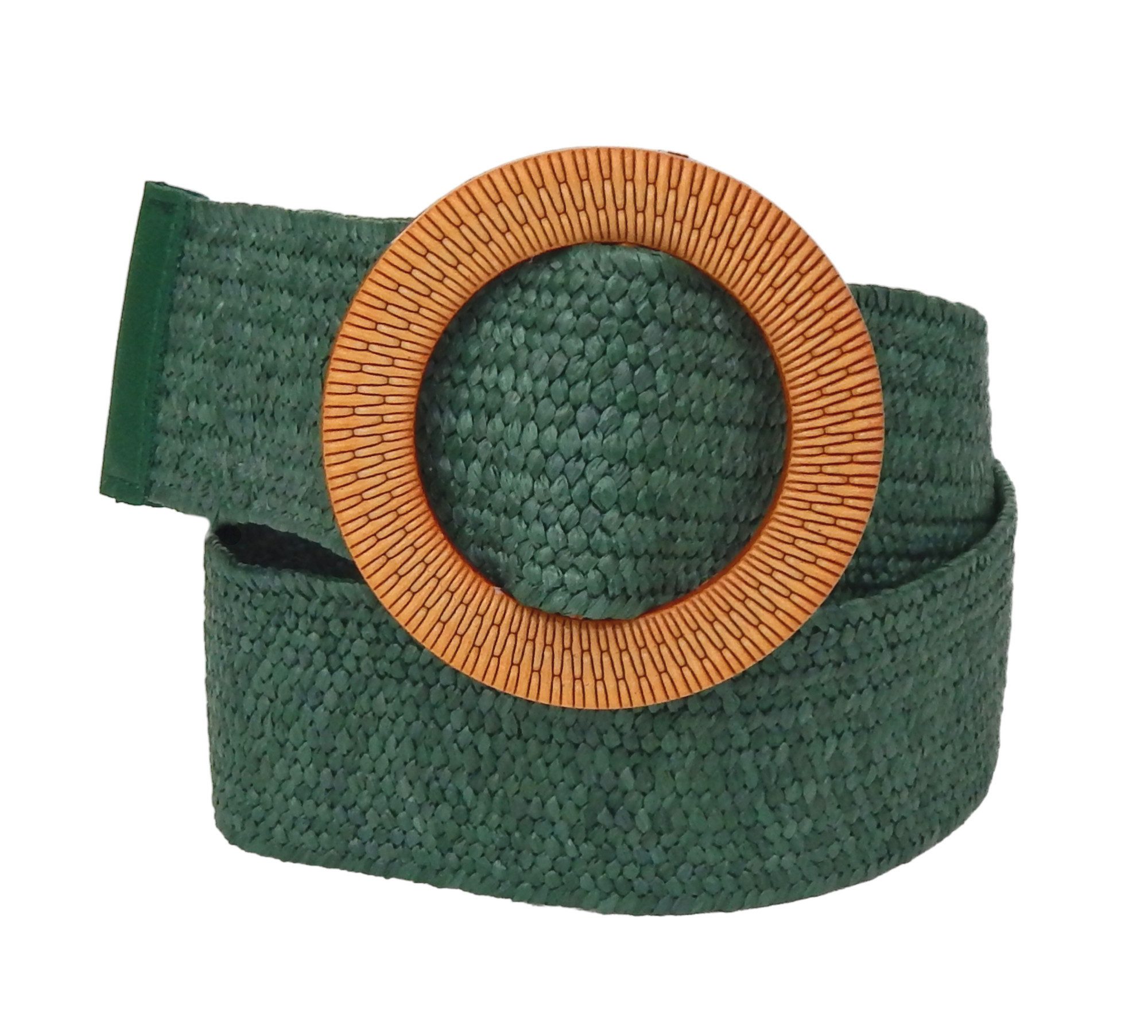 Ella Jonte Flechtgürtel Stretchgürtel in Bastoptik 75-95 cm günstig online kaufen