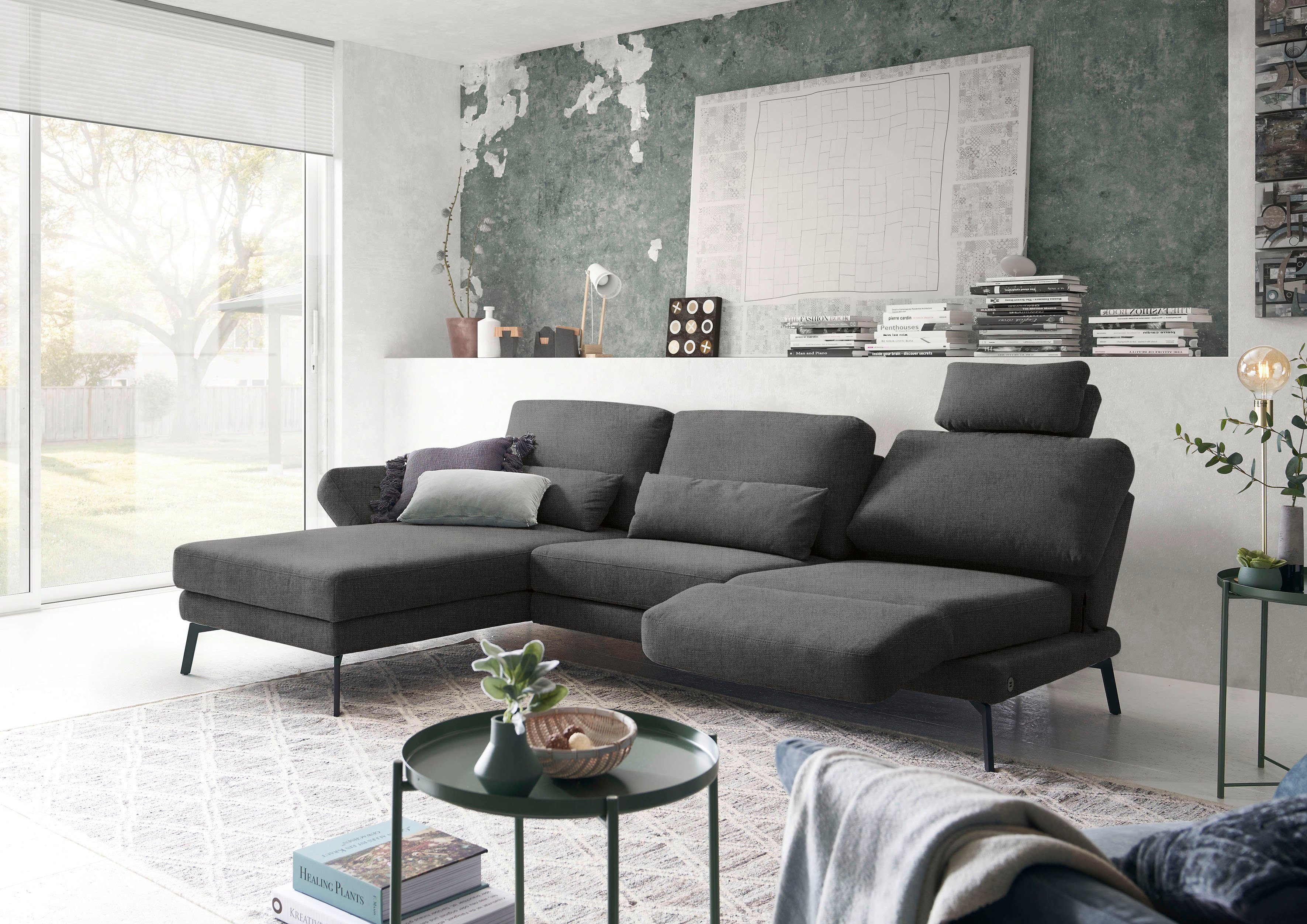 3C Candy Ecksofa Kairo modernes Multifunktions-Sofa, bequem, L-Form, inklusive Drehsitz, Armlehnen- und Rückenverstellung, OTTOs Choice