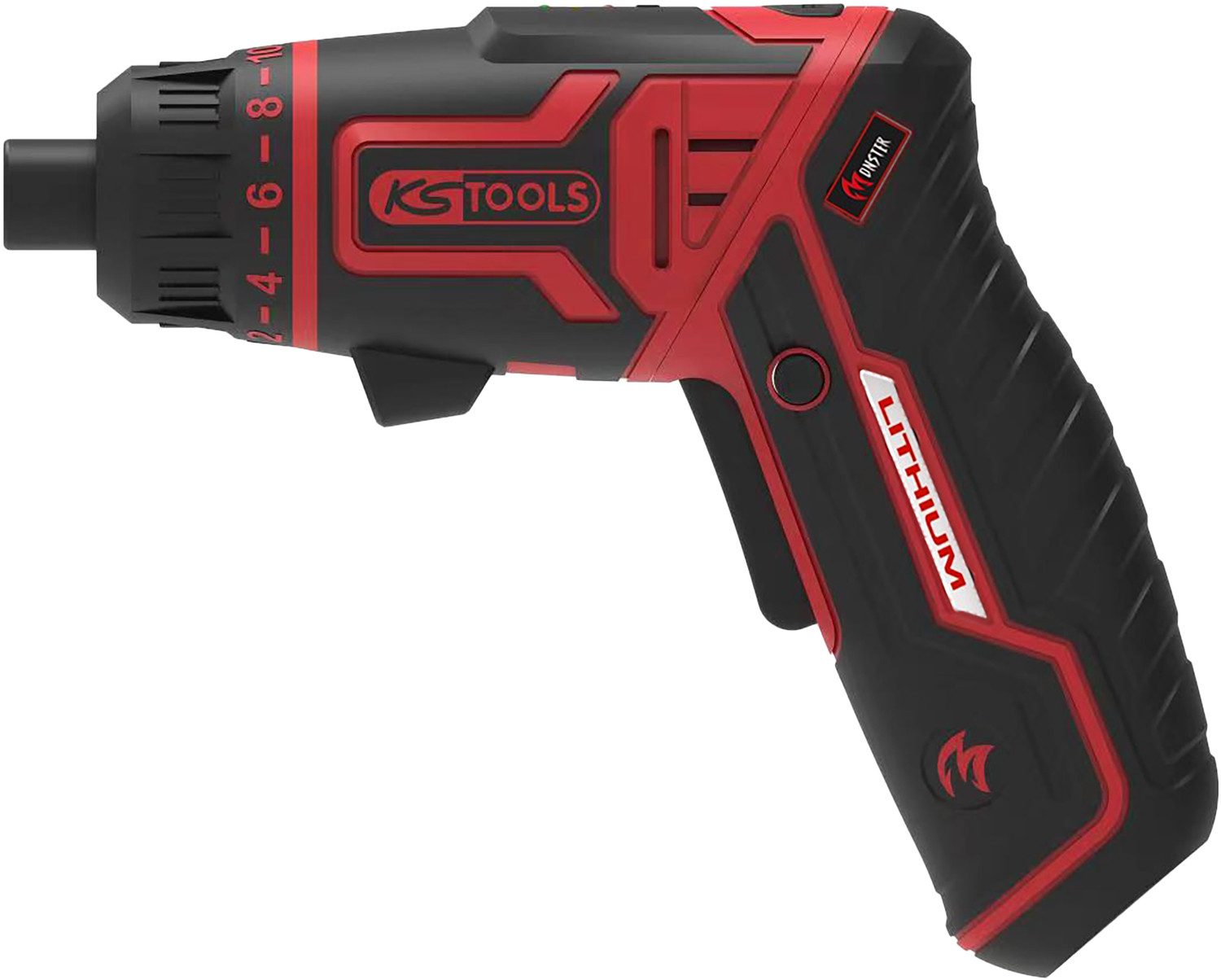 KS Tools Akku-Schraubendreher eMONSTER 1/4“ Akku-Bit-Schrauber-Satz, 27-tlg. (515.6500)