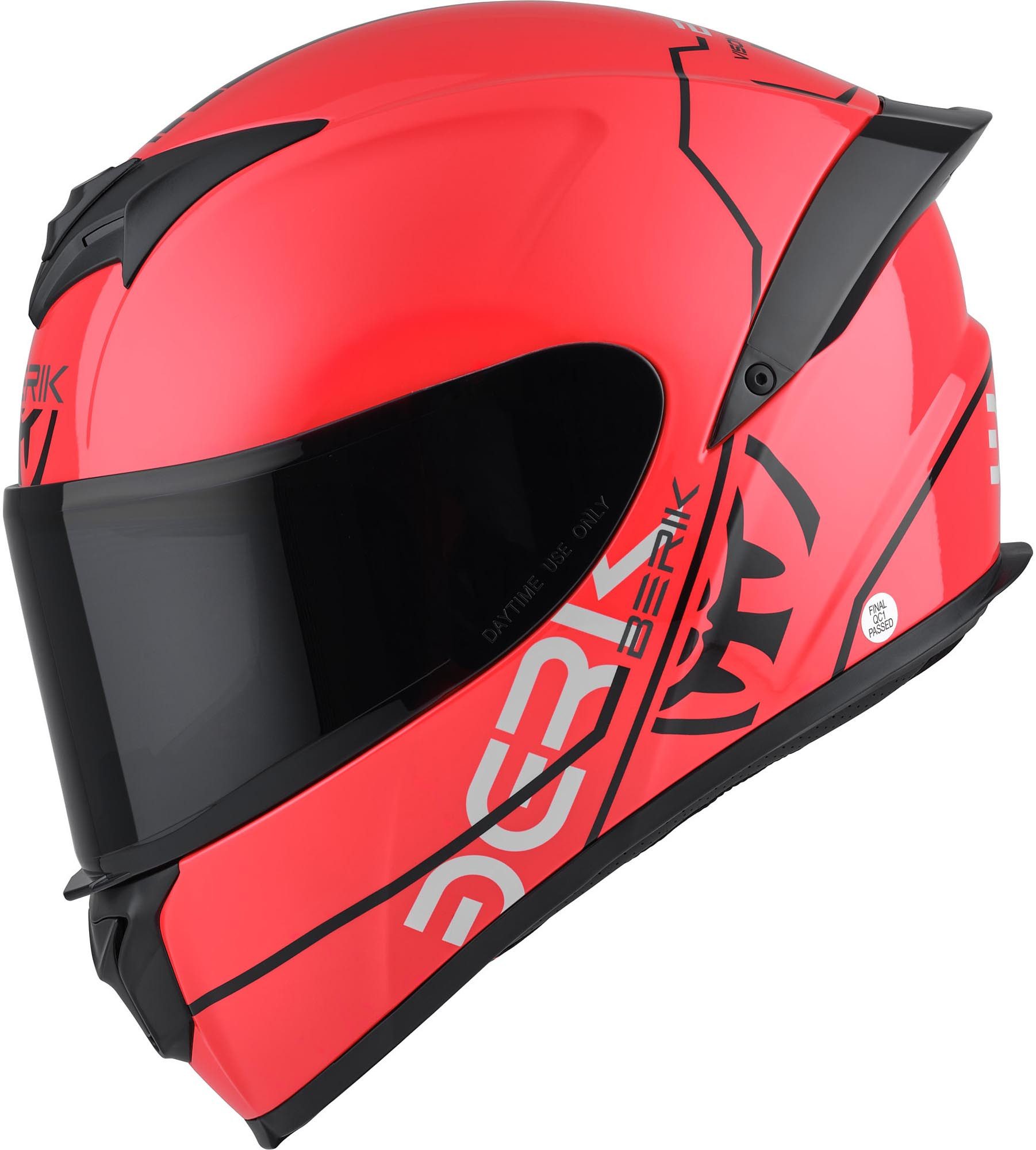 Berik Motorradhelm FF867 Taruna Helm, Vorbereitet Für Kommunikationssystem,herausnehmbares Innenfutter