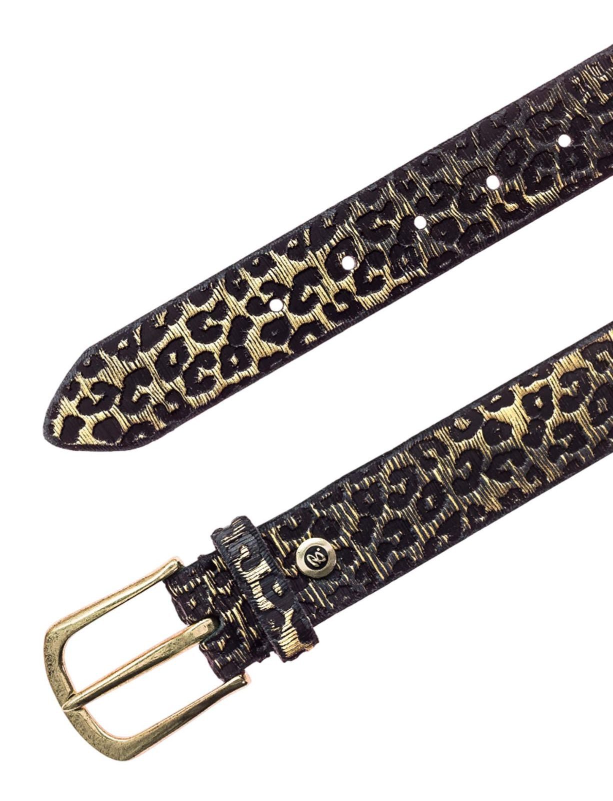 b.belt Ledergürtel Cat Silver Belt aus günstig online kaufen