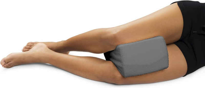 Bodyprotect Kniekissen für Seitenschläfer, orthopädisches Beinkissen, zur Entlastung von Knie und Rücken