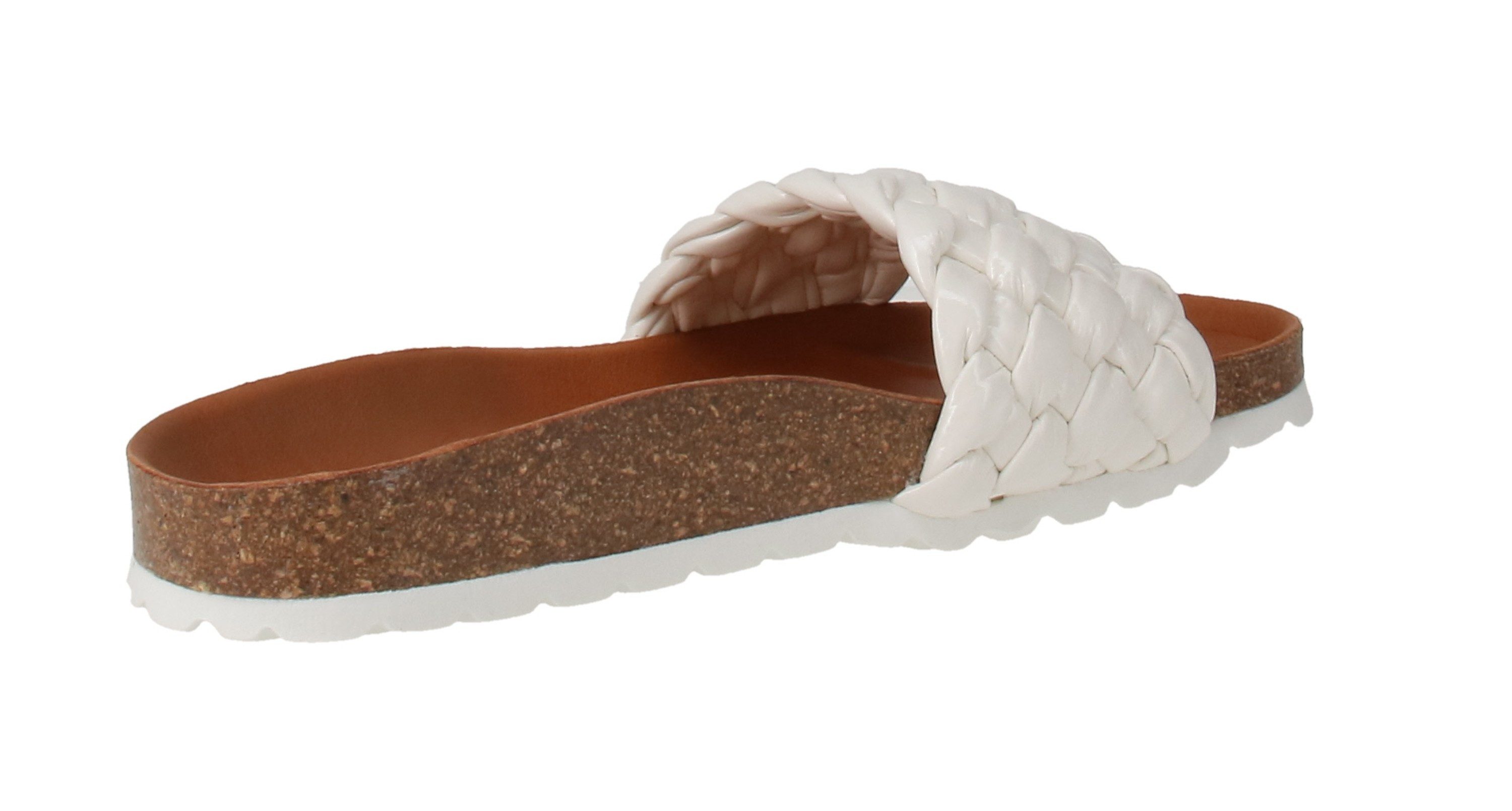 VERBENAS Verbenas 3300790894 Rica Lak - Damen Pantolette - Blanco Sandale günstig online kaufen