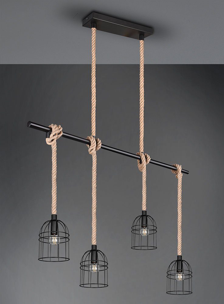 Design verstellbar etc-shop Pendellampe Leuchtmittel inklusive, Pendelleuchte, Korb nicht Wohnzimmer Käfig