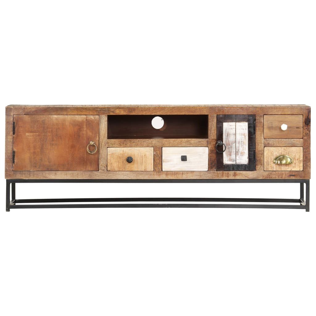 vidaXL TV-Schrank TV-Schrank 120x30x40 cm Altholz Massiv
