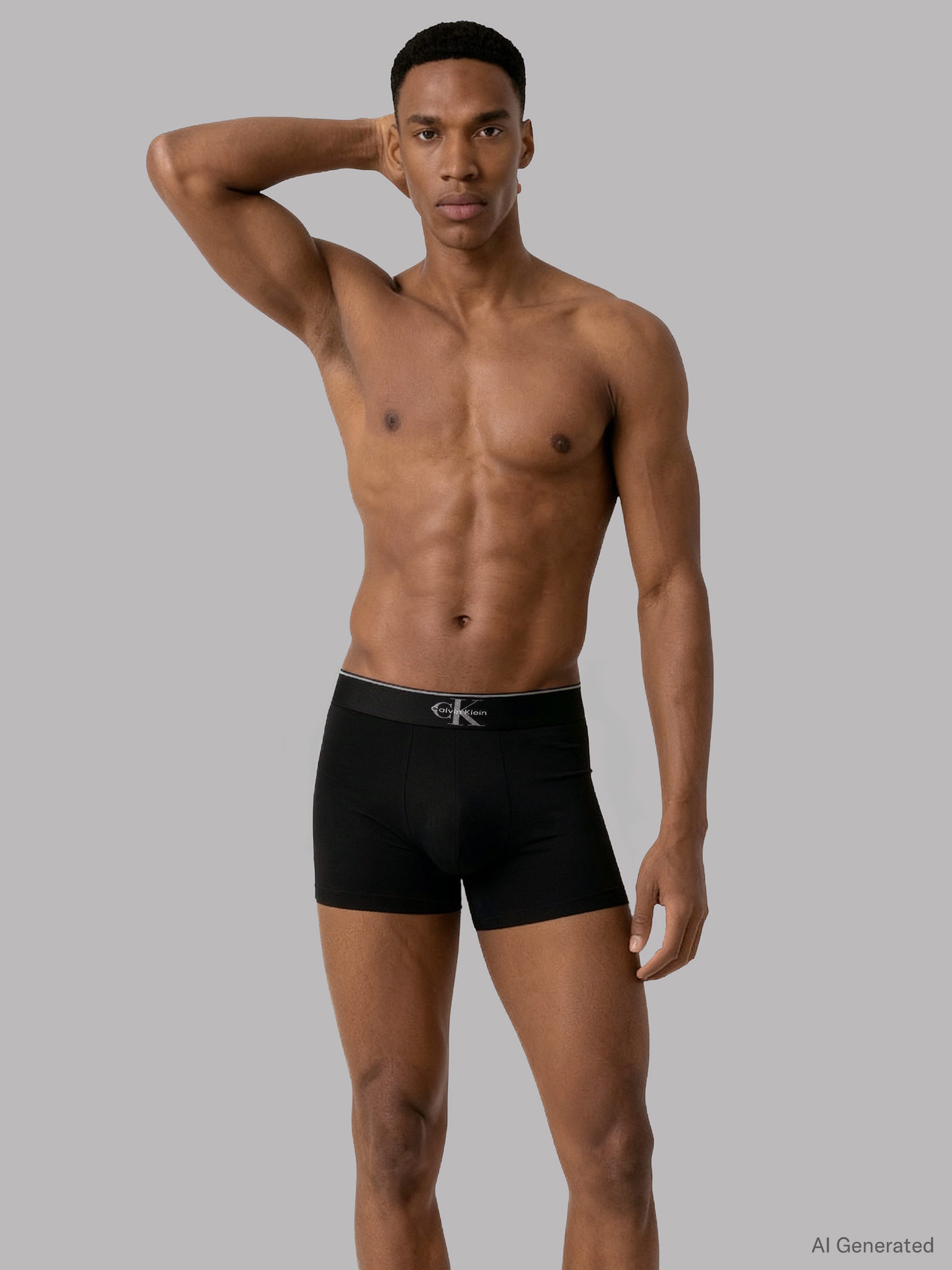 Calvin Klein Underwear Trunk Trunk 3PK (Packung, 3er-Pack) Körpernahe Passform mit elastischem Bund