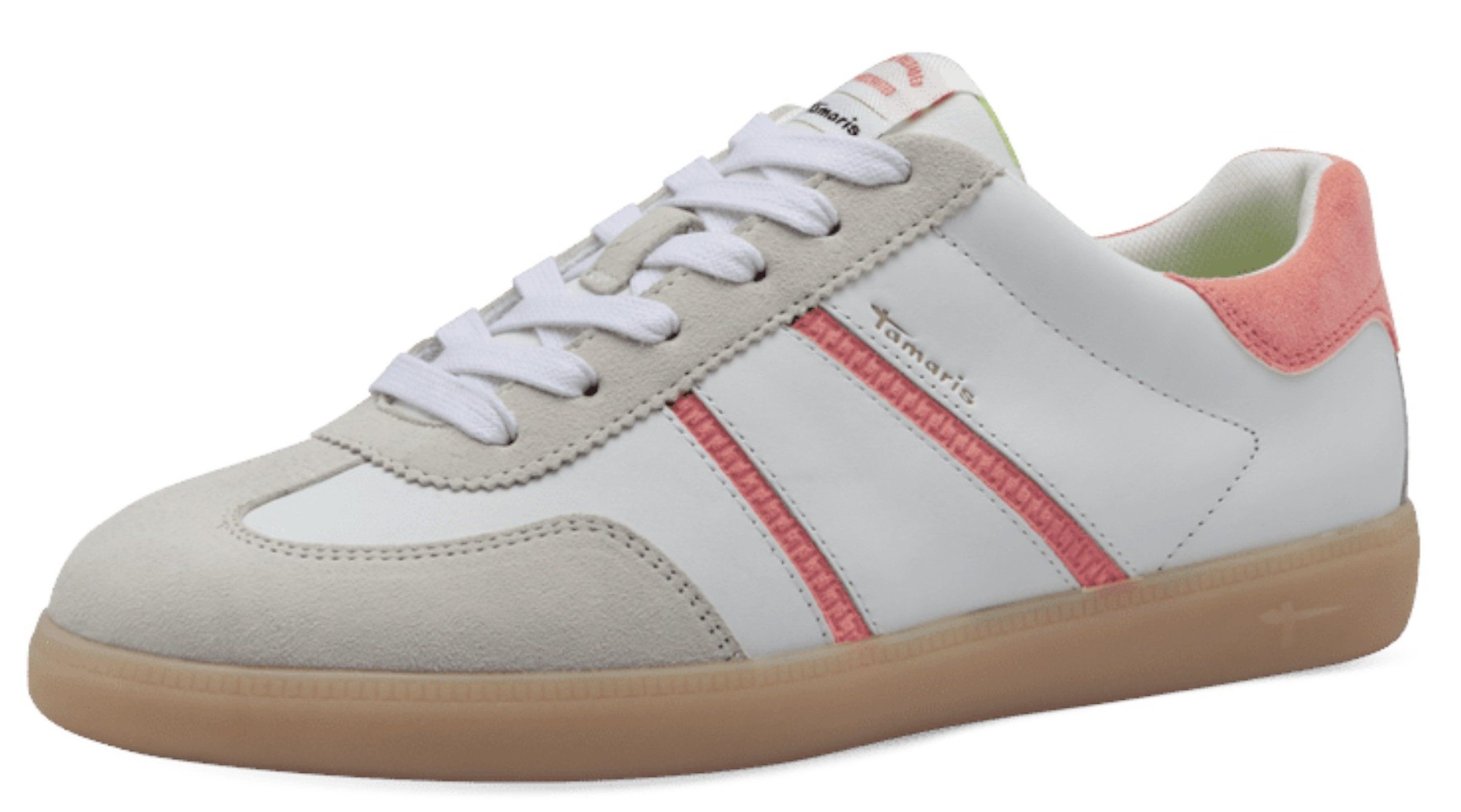 1-23624-43 685 Peach Comb Sneaker
