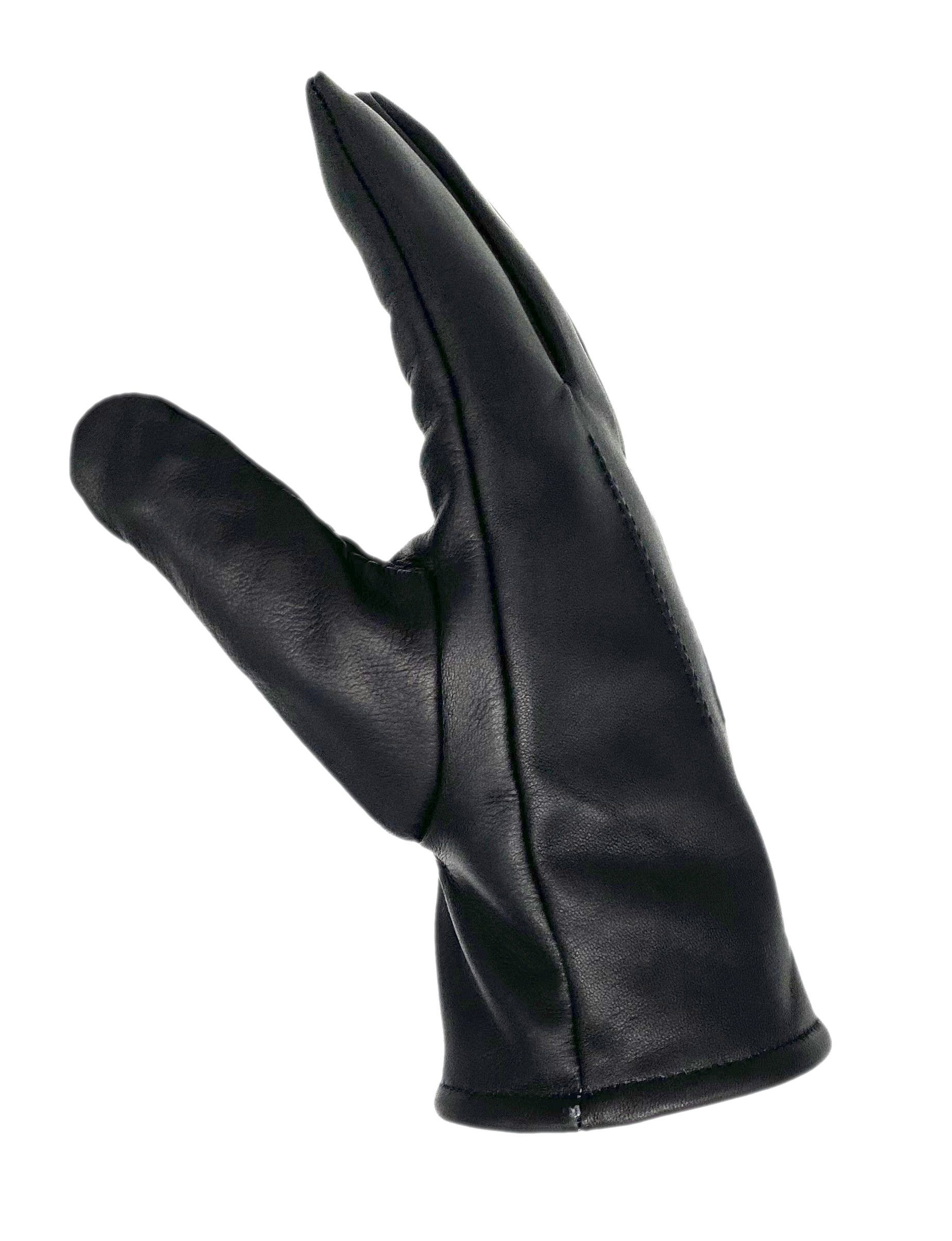 Glow Lederhandschuhe Winter-Lederhandschuhe Herren aus 100% Schafs-Leder – Bild 4 von 5